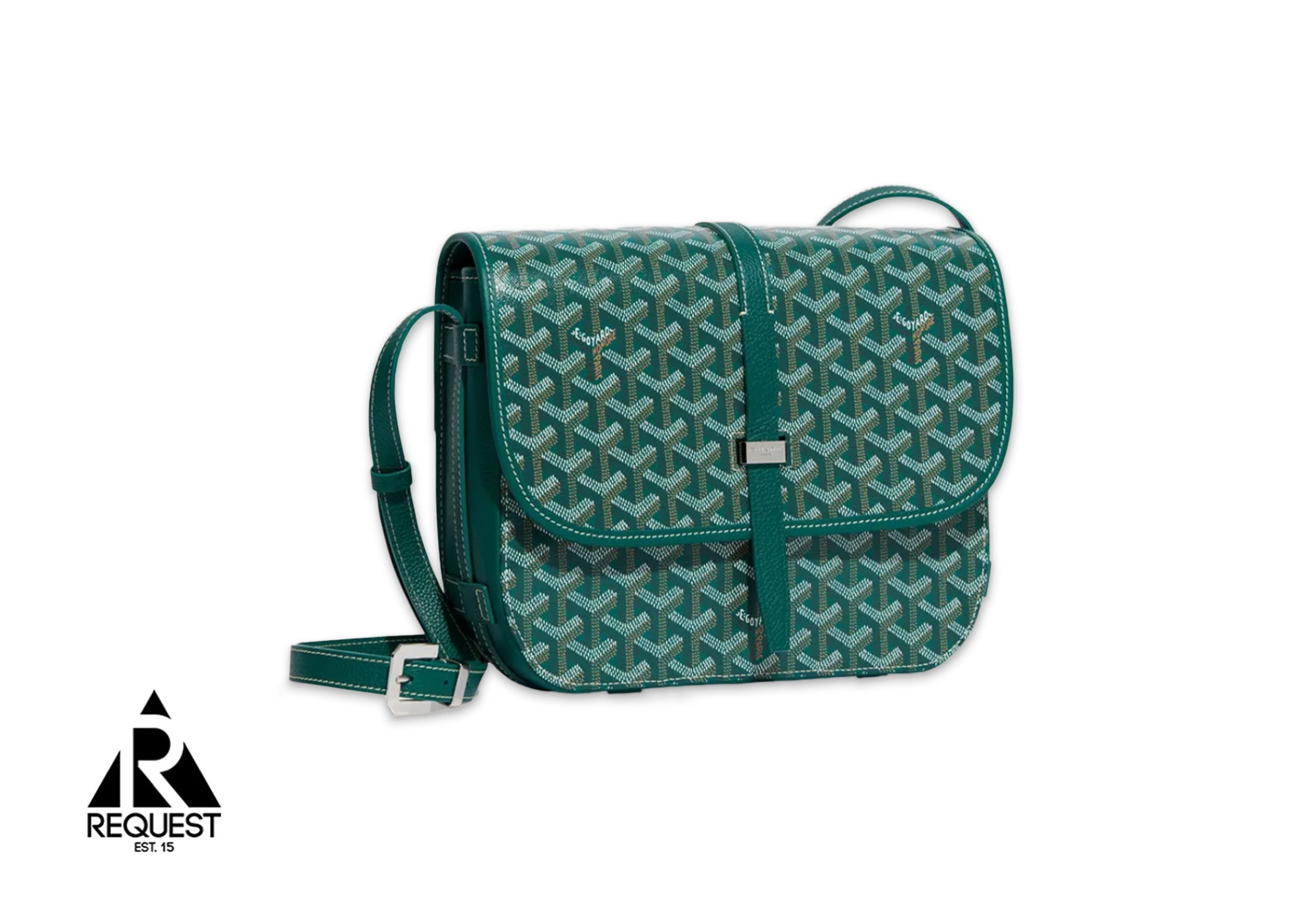 Goyard Belvedere MM Messenger Bag "Green"
