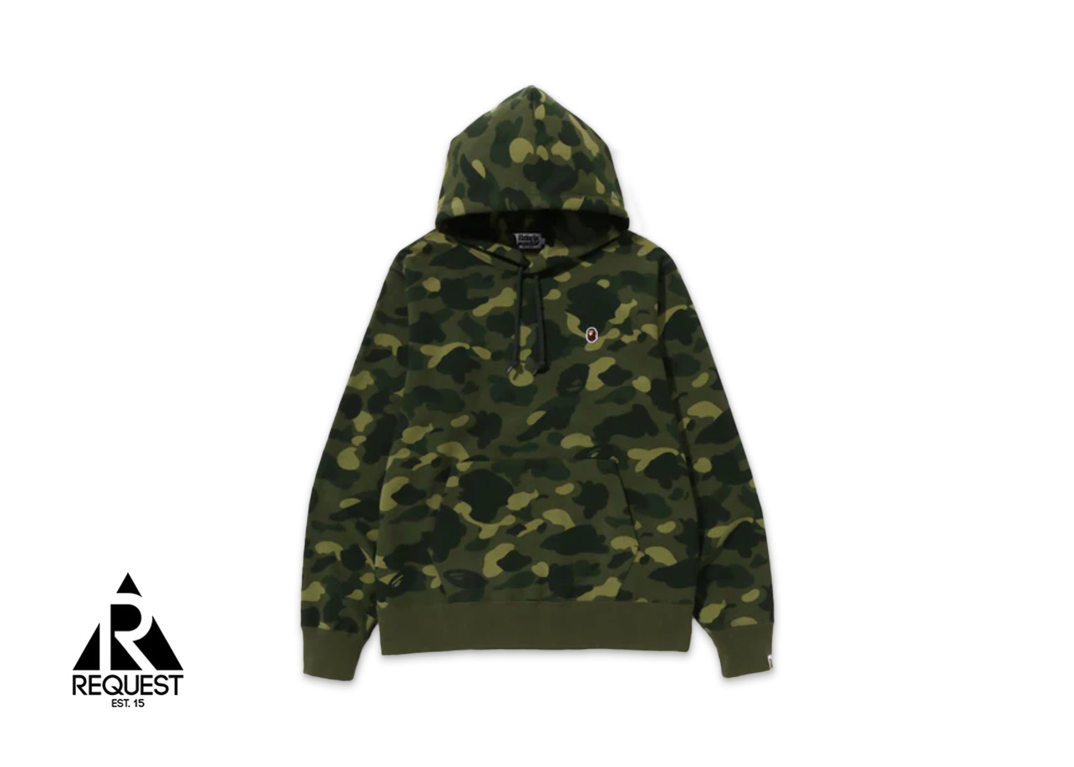 A Bathing Ape BAPE Color Camo One Point Ape Head Pullover 