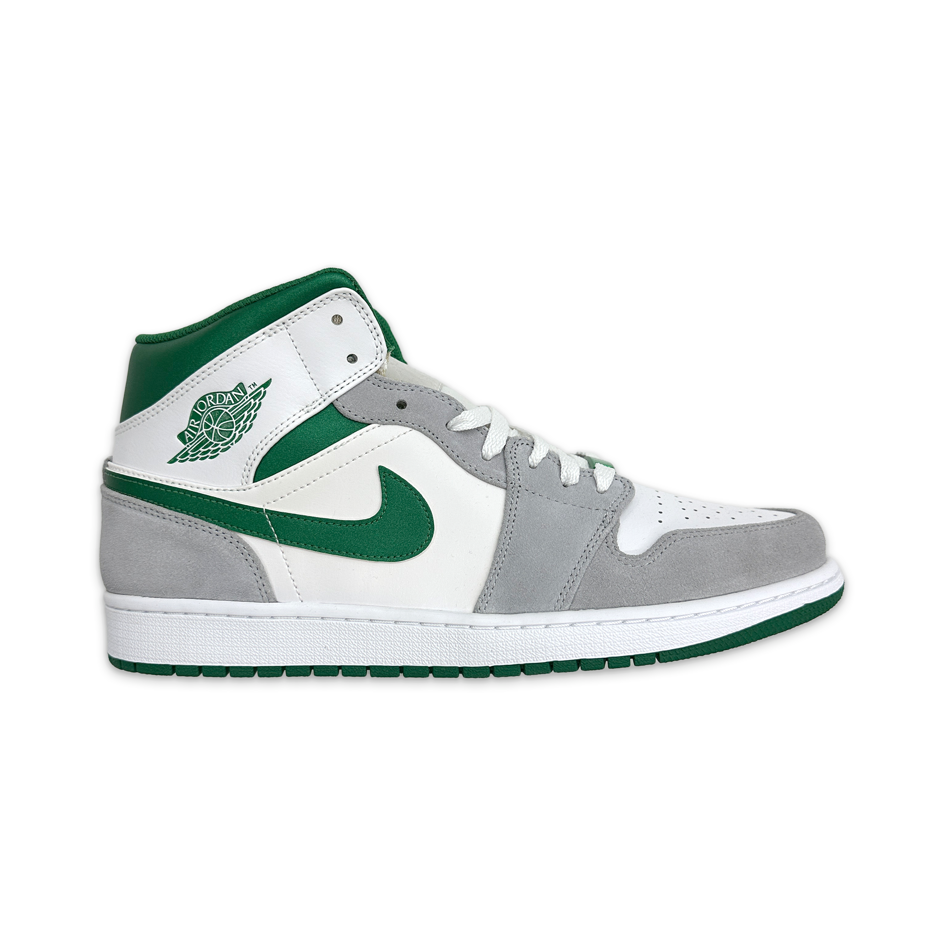 Request, Air Jordan 1 Mid Retro “Grey Green”