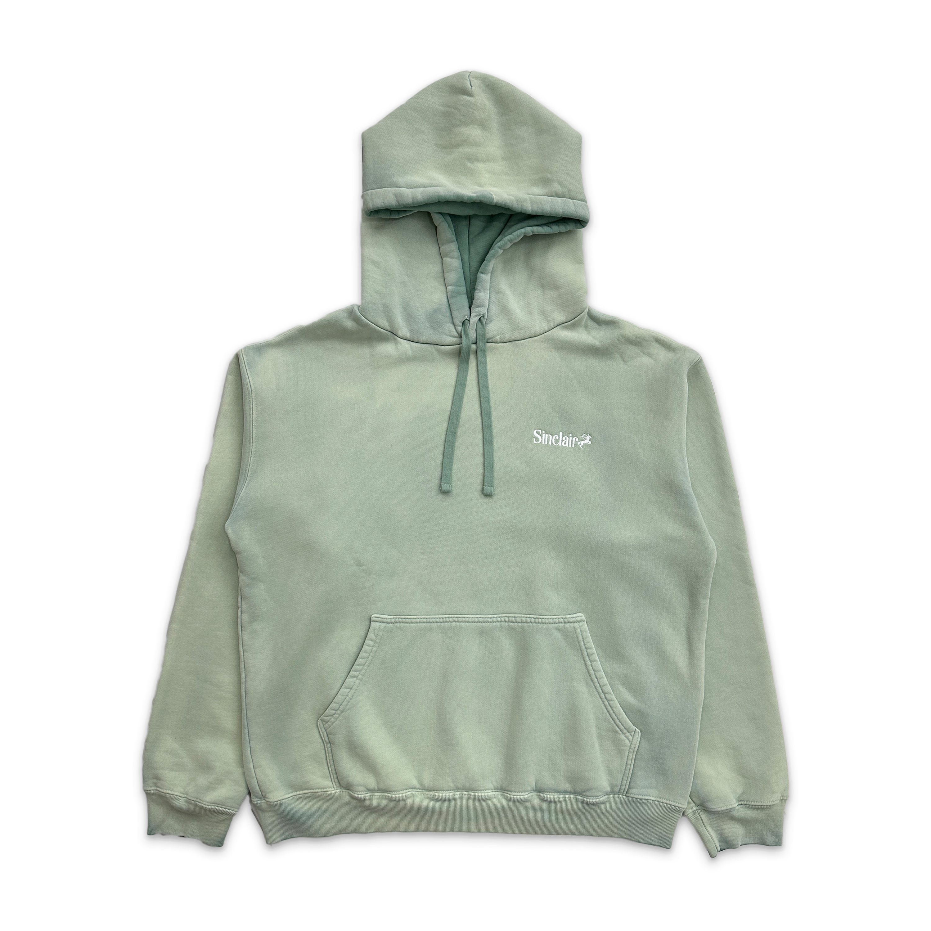 Sinclair, Faded Essential Hoodie "Green"