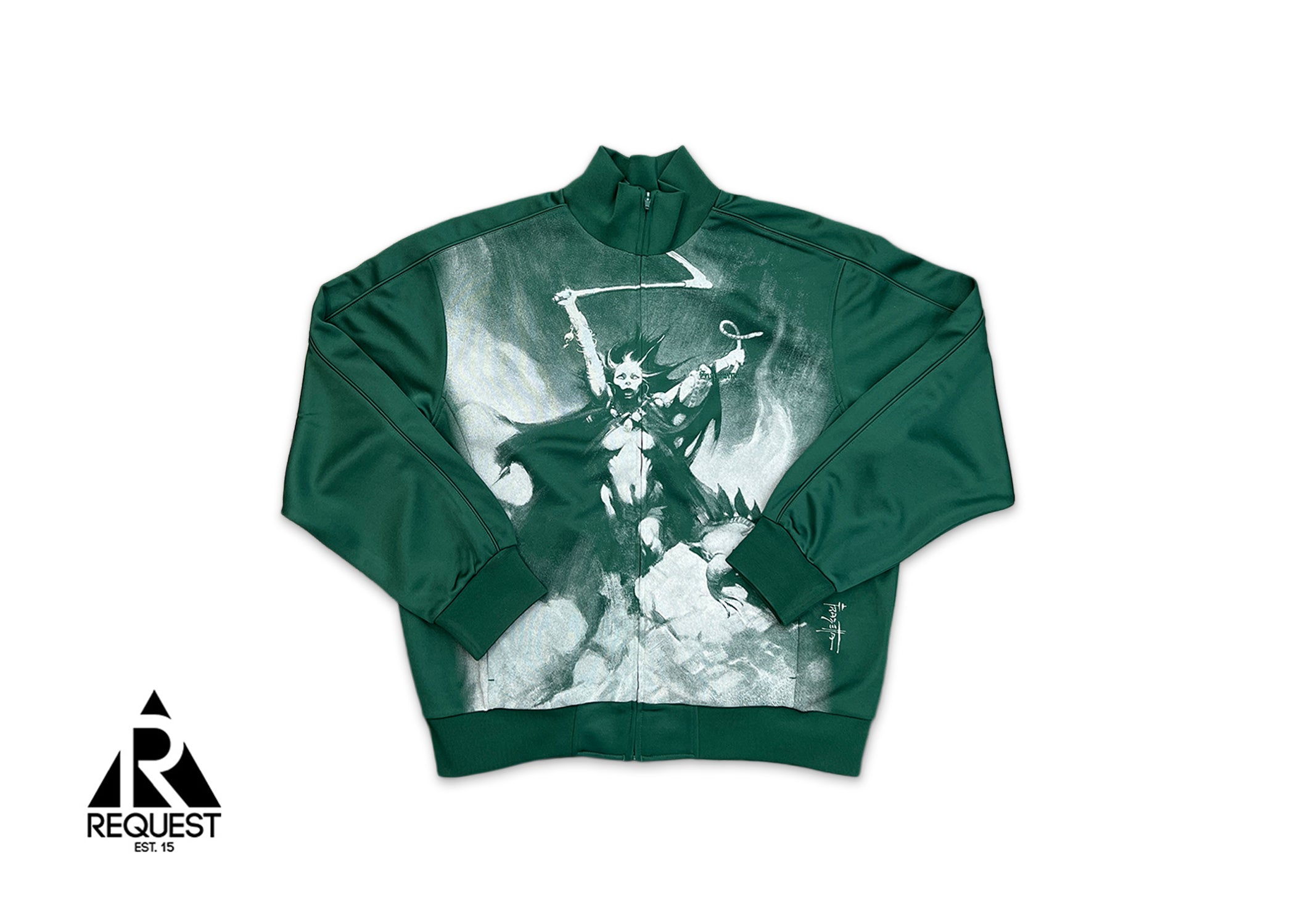 Supreme, x Frazetta Track Jacket "Dark Green"