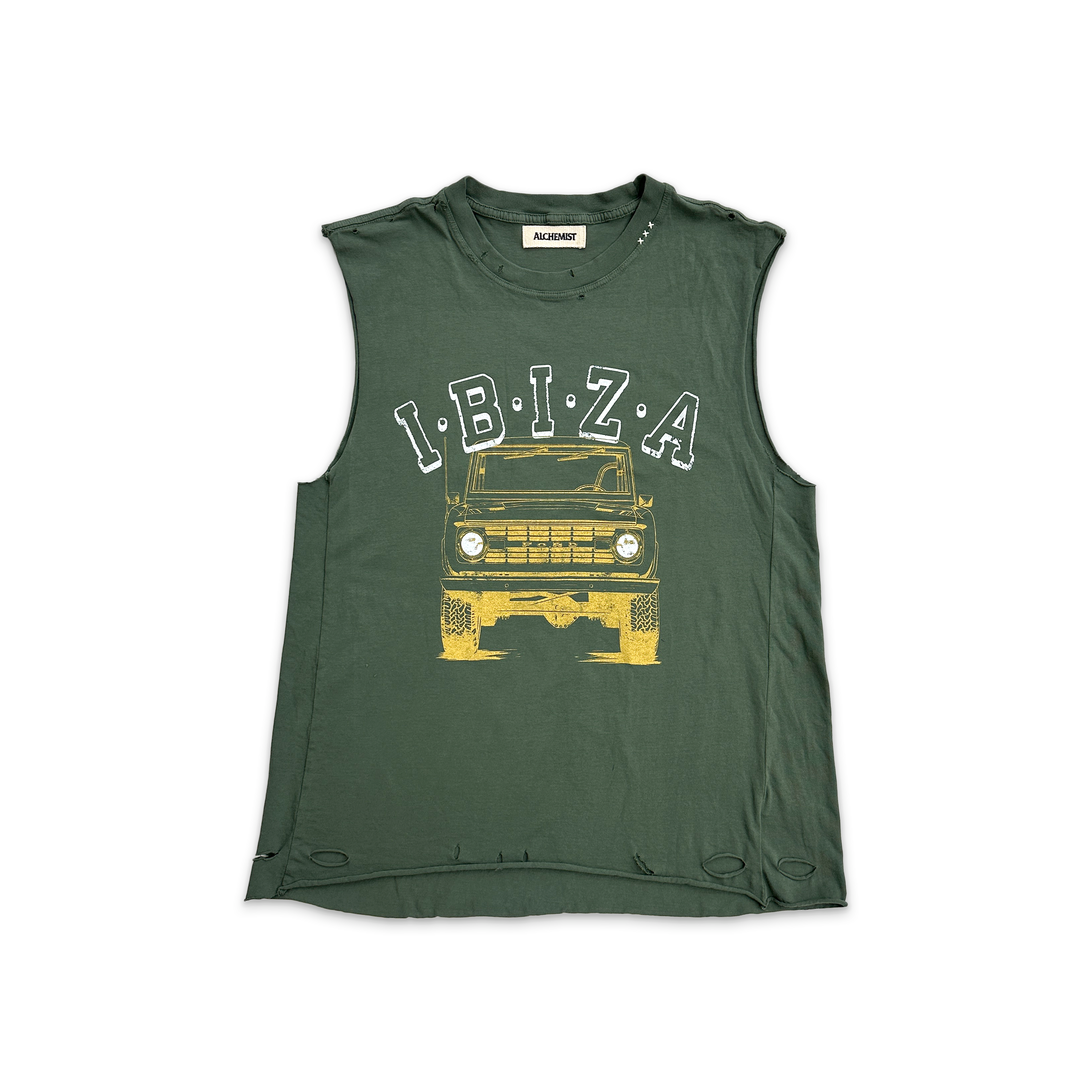 Alchemist, Santiago Sleeveless Tee "Racing Green"