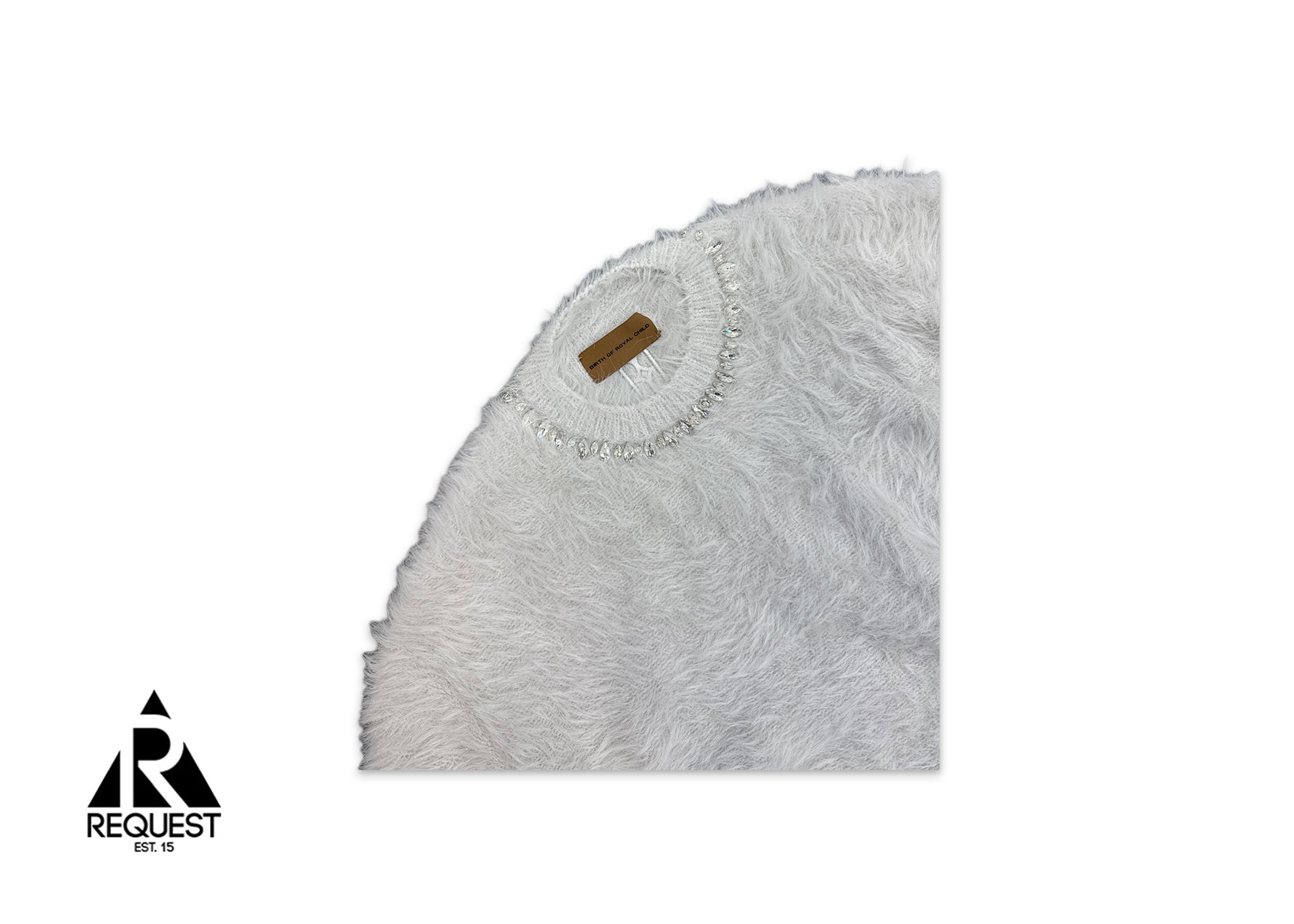 Birth of Royal Child, Diamond Mink Sweater "Grey"