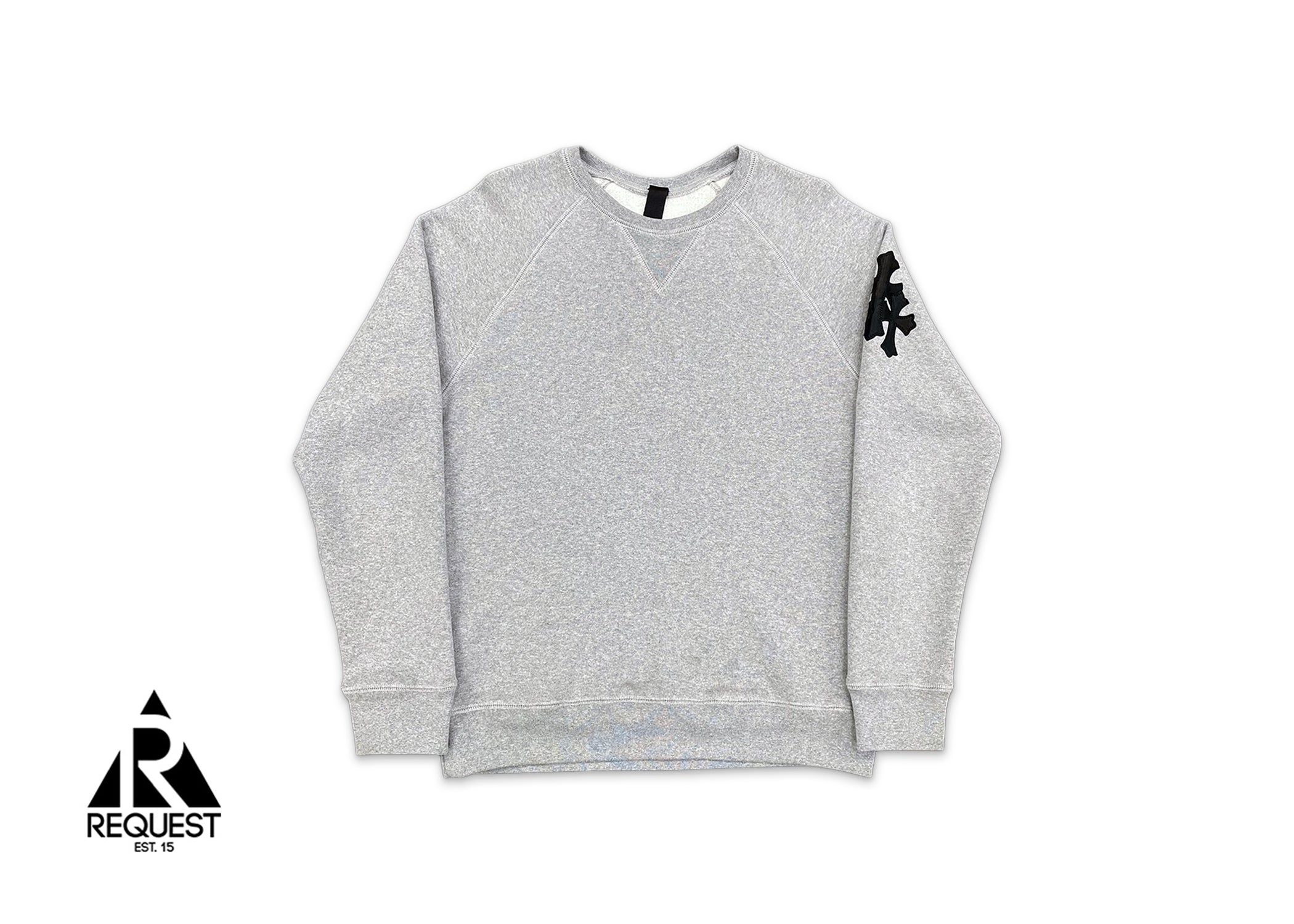 Chrome Hearts, Triple Cross Crewneck “Grey"