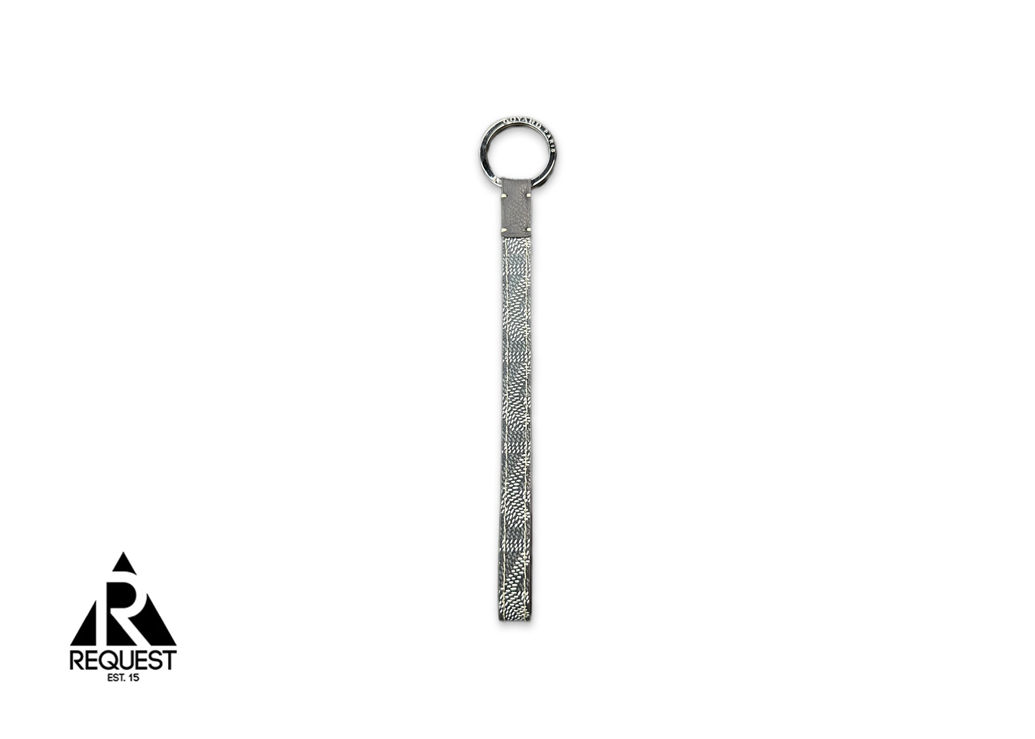 Goyard, Sesame Key Ring "Grey"