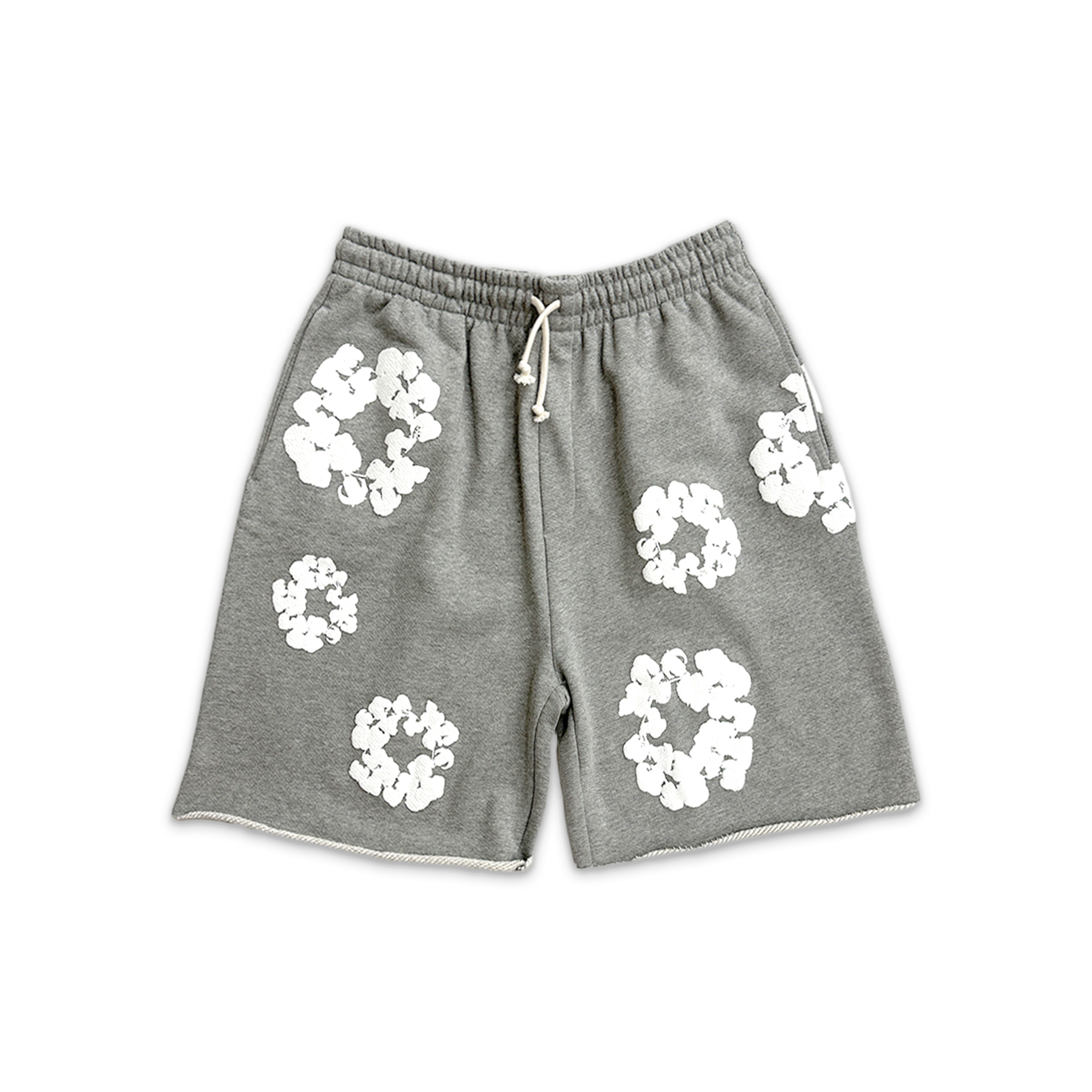 Denim Tears, Cotton Wreath Shorts "Grey"