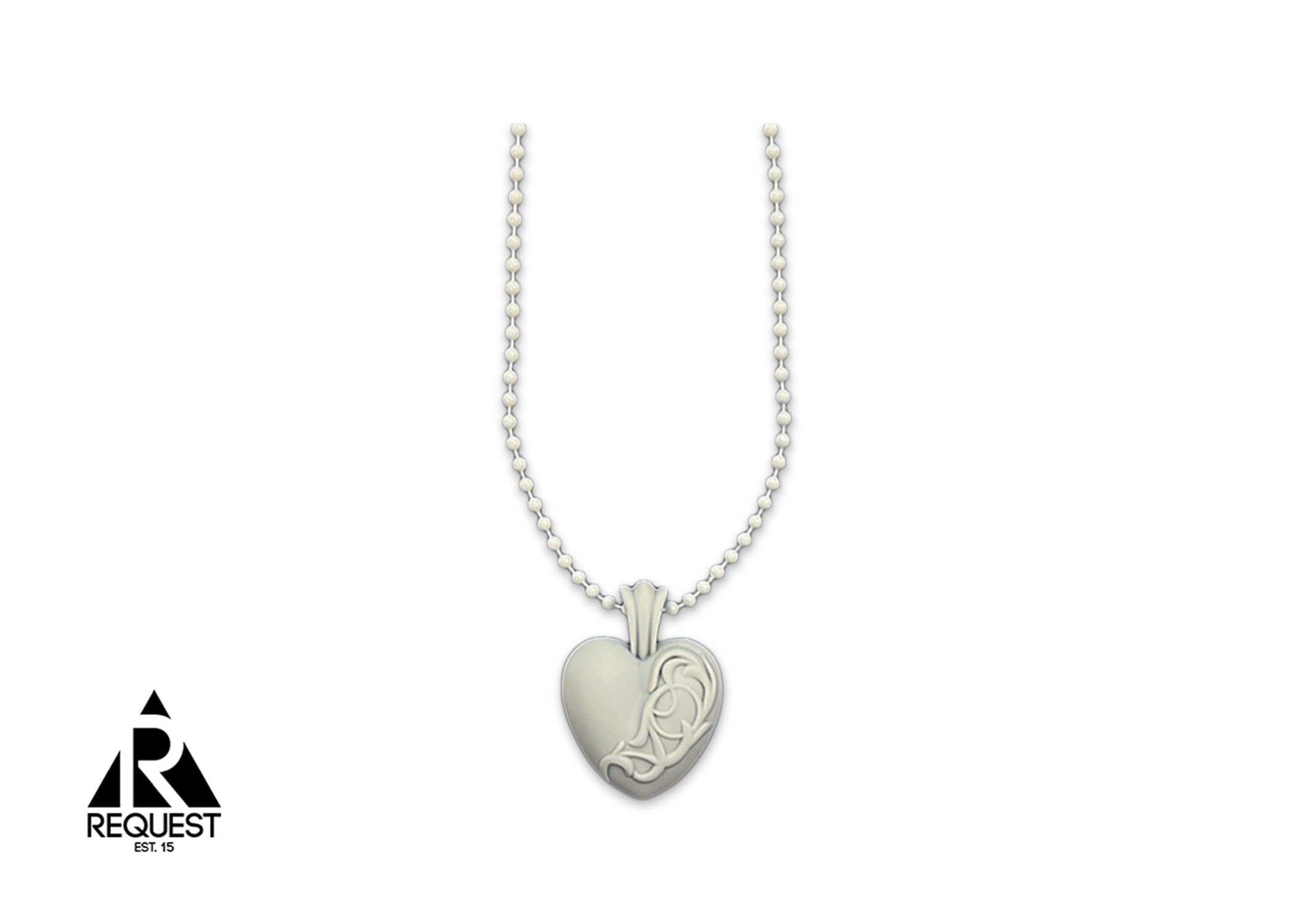 Chrome Hearts, Silicone Necklace "Heart"