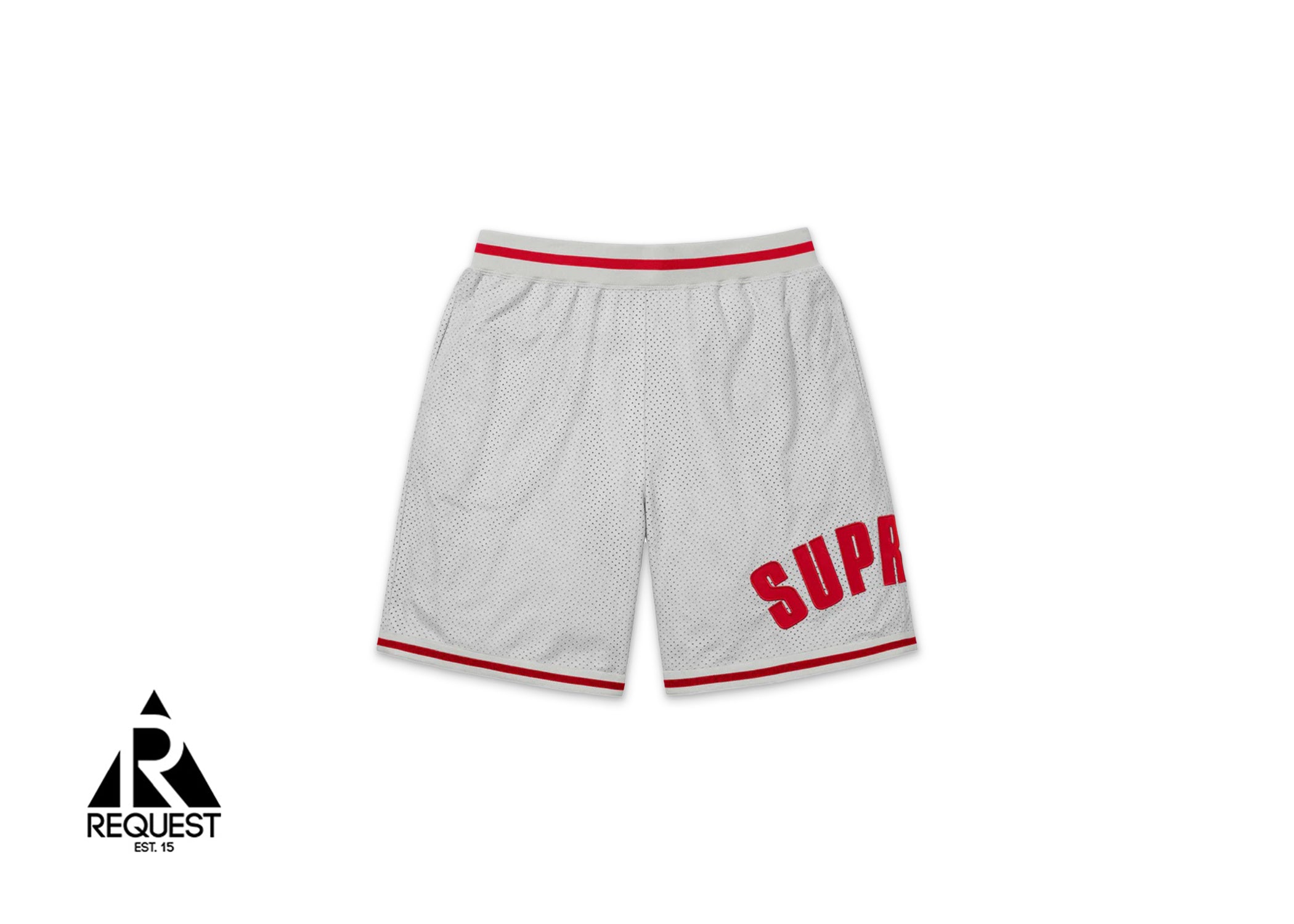 Ultra Suede Mesh Shorts "Grey"