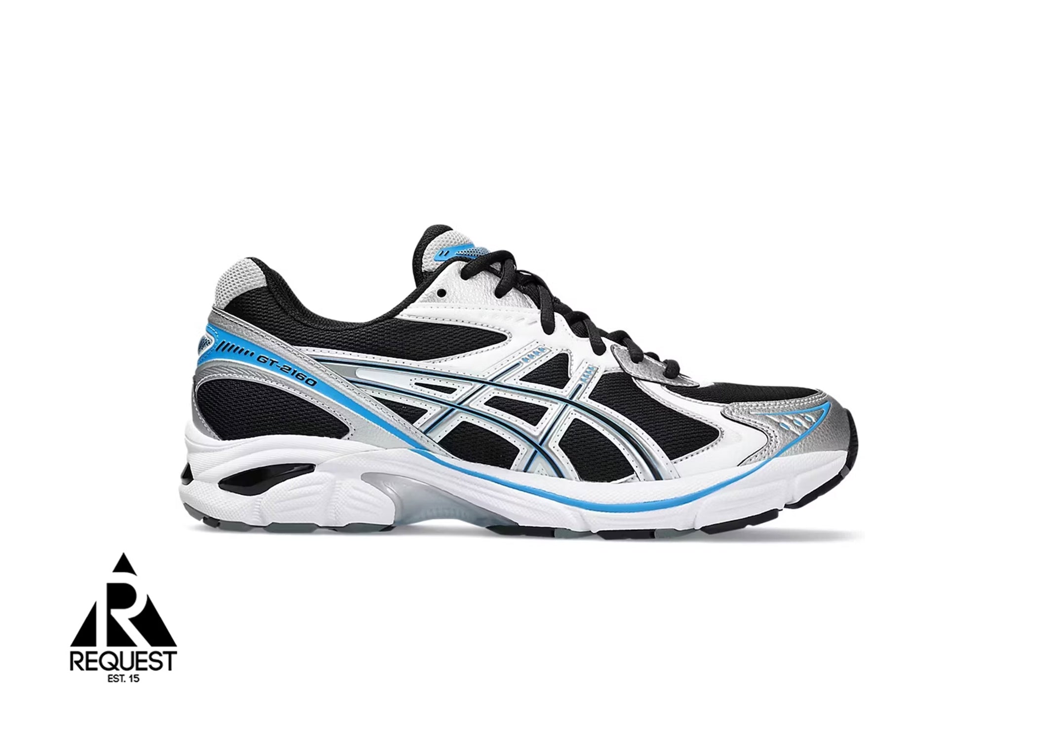 ASICS GT-2160 "Black Pure Silver Bright Blue"