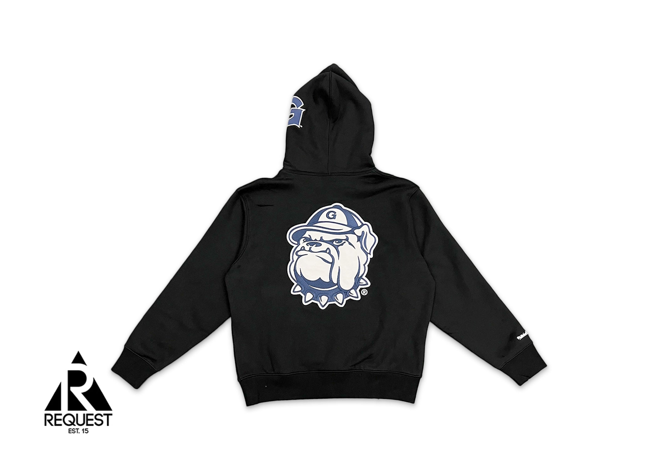 Supreme, Mitchell & Ness NCAA Hooded Sweatshirt "Georgetown Black"