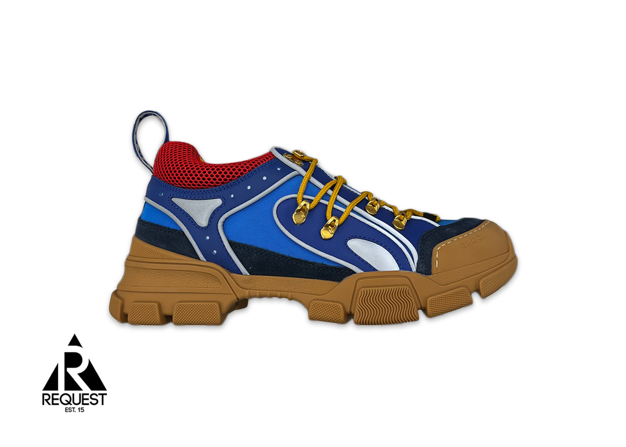 Gucci, Flashtrek Sneaker "SEGA Blue Suede"