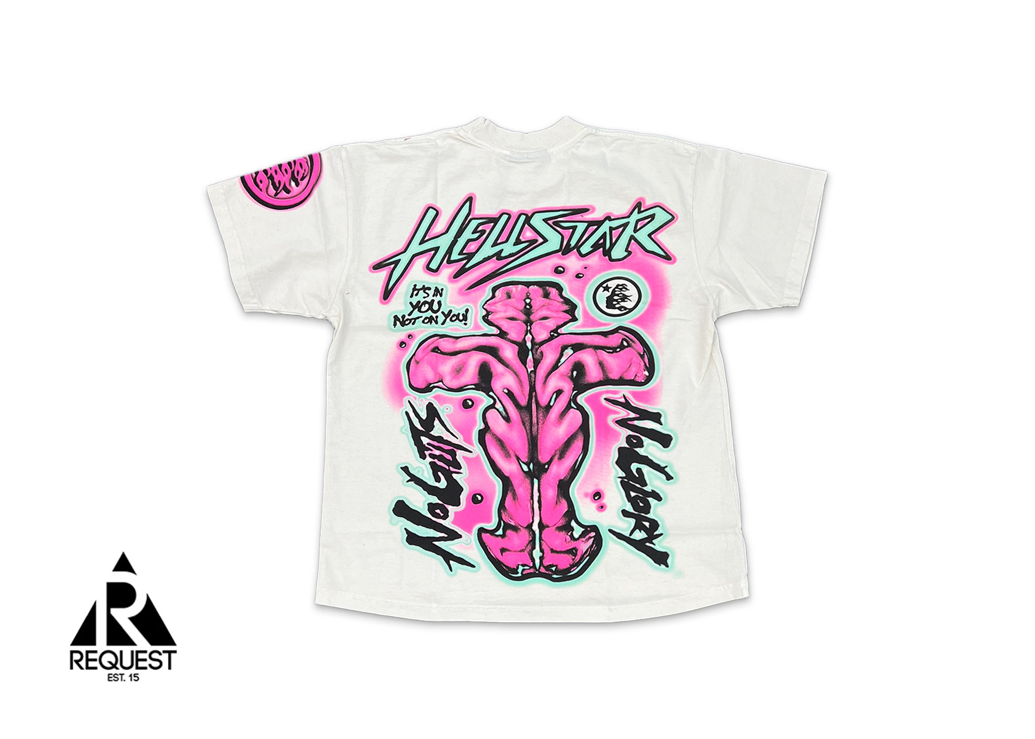 HellStar No Guts No Glory Tee "White"