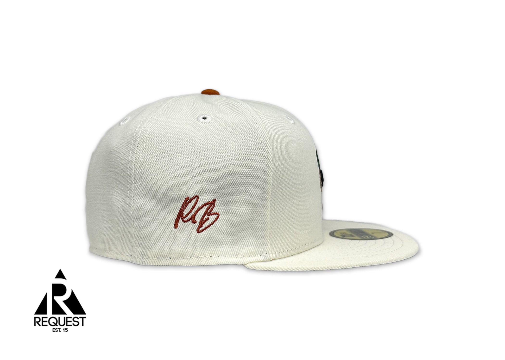 Request, New Era Request Exclusive Fitted Hat Grasshoppers "Sail"