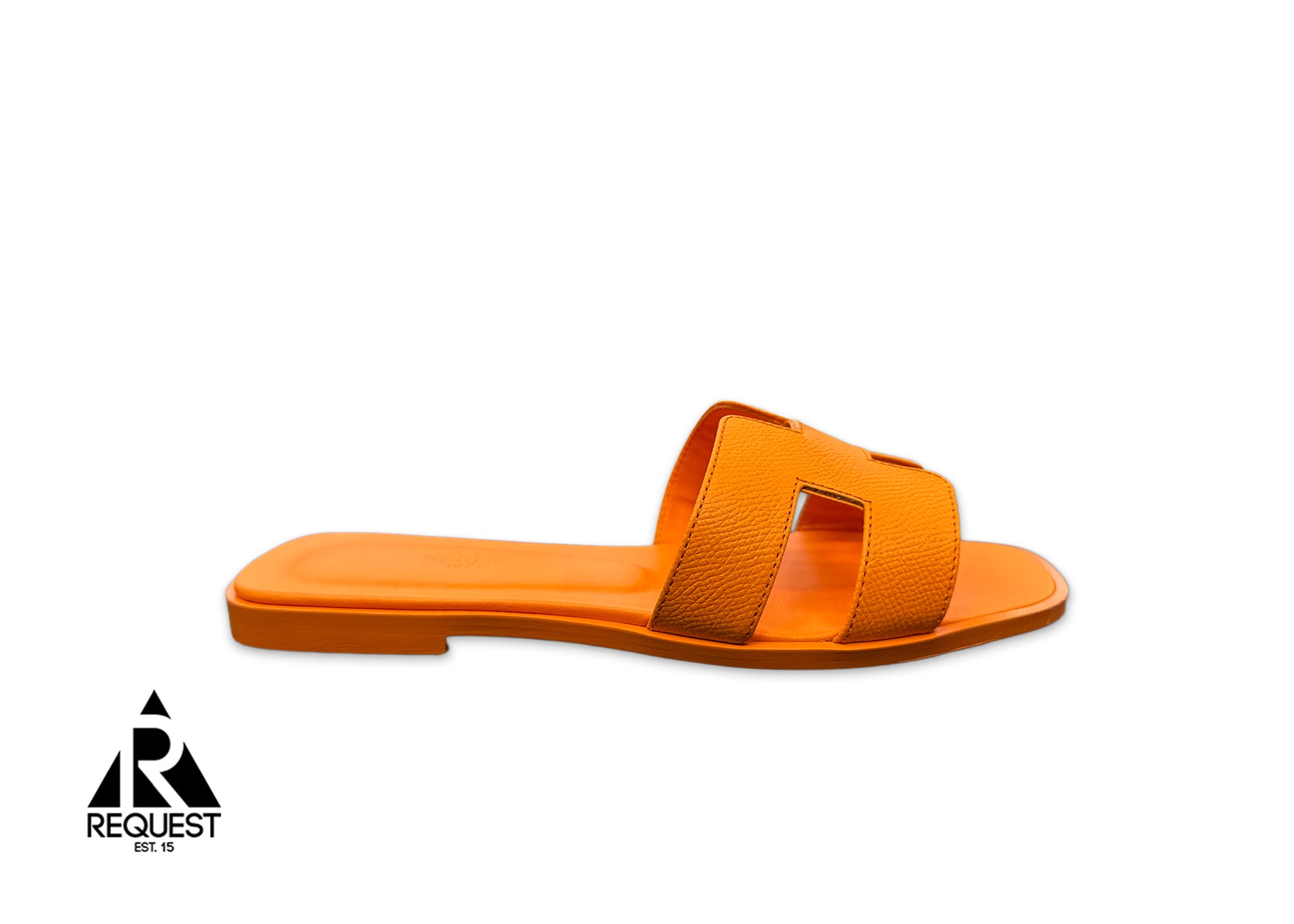 Hermes, Oran Sandal Epsom "Orange"