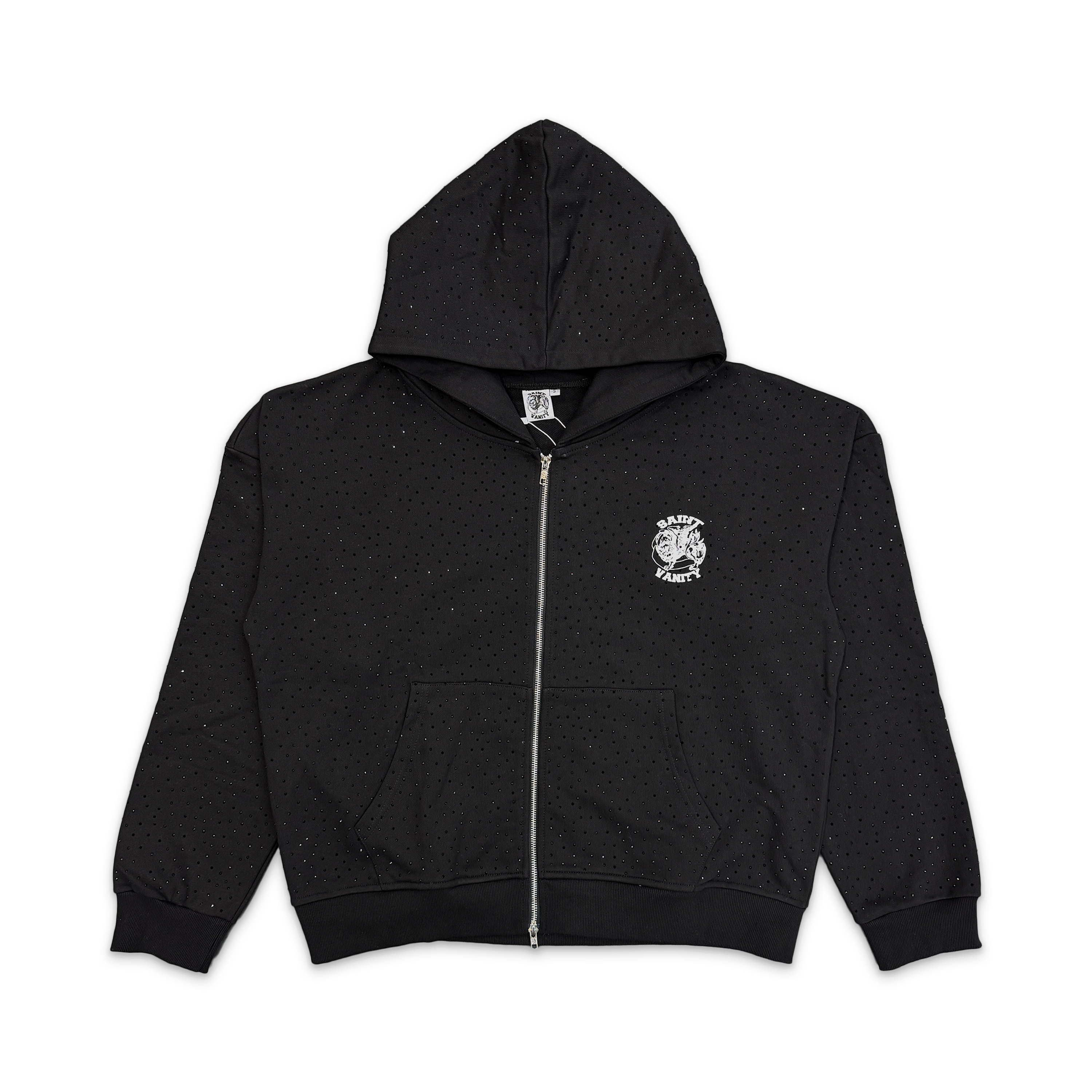 Saint Vanity, VVS Zip Up Hoodie "Oreo"