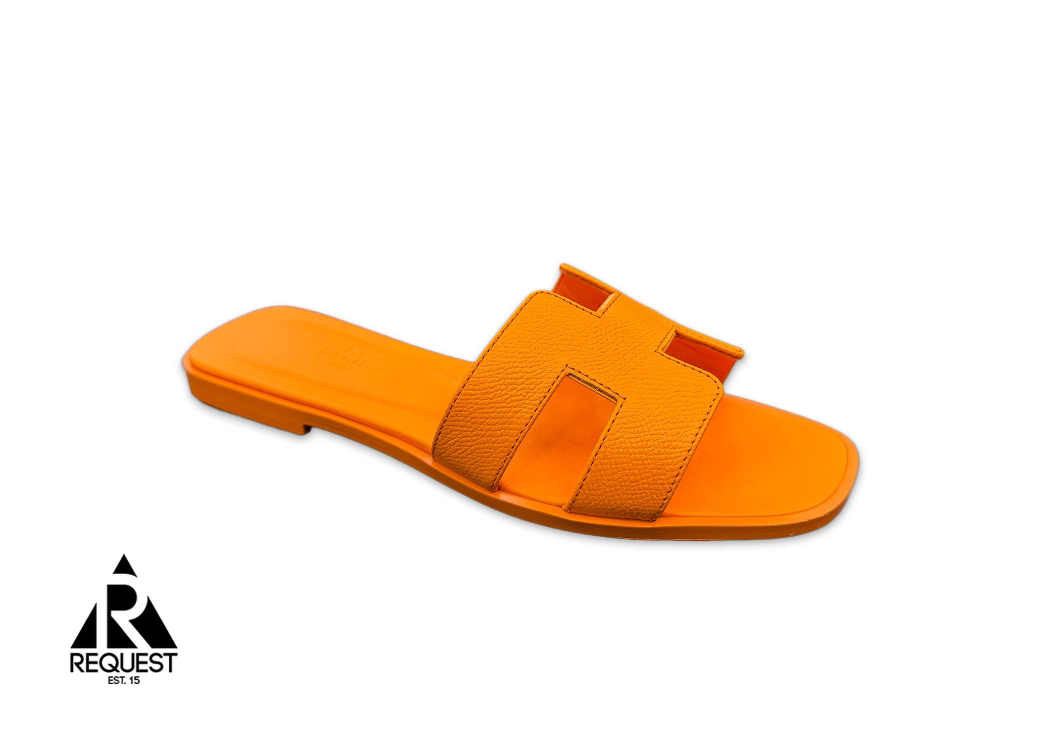 Hermes, Oran Sandal Epsom "Orange"
