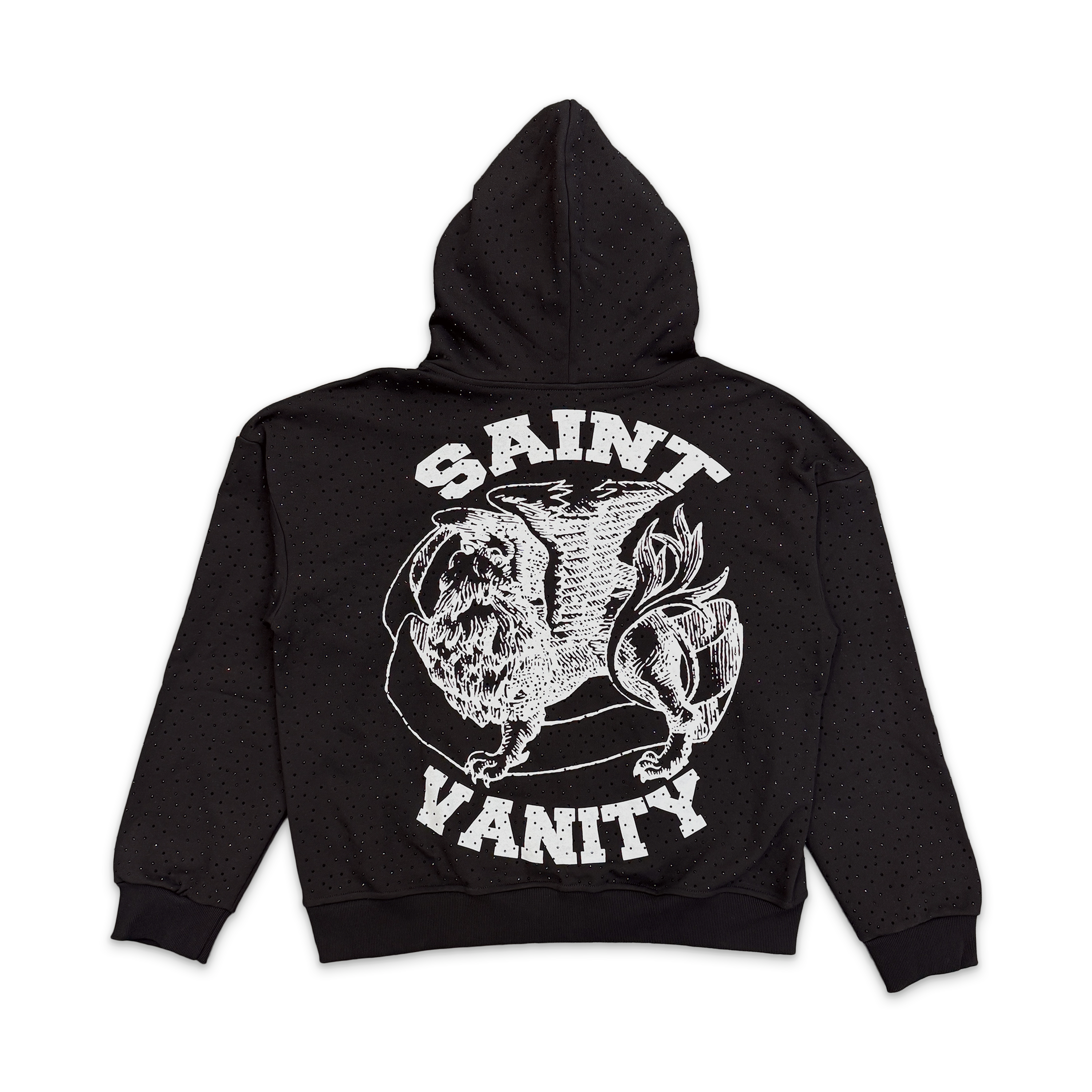 Saint Vanity, VVS Zip Up Hoodie "Oreo"