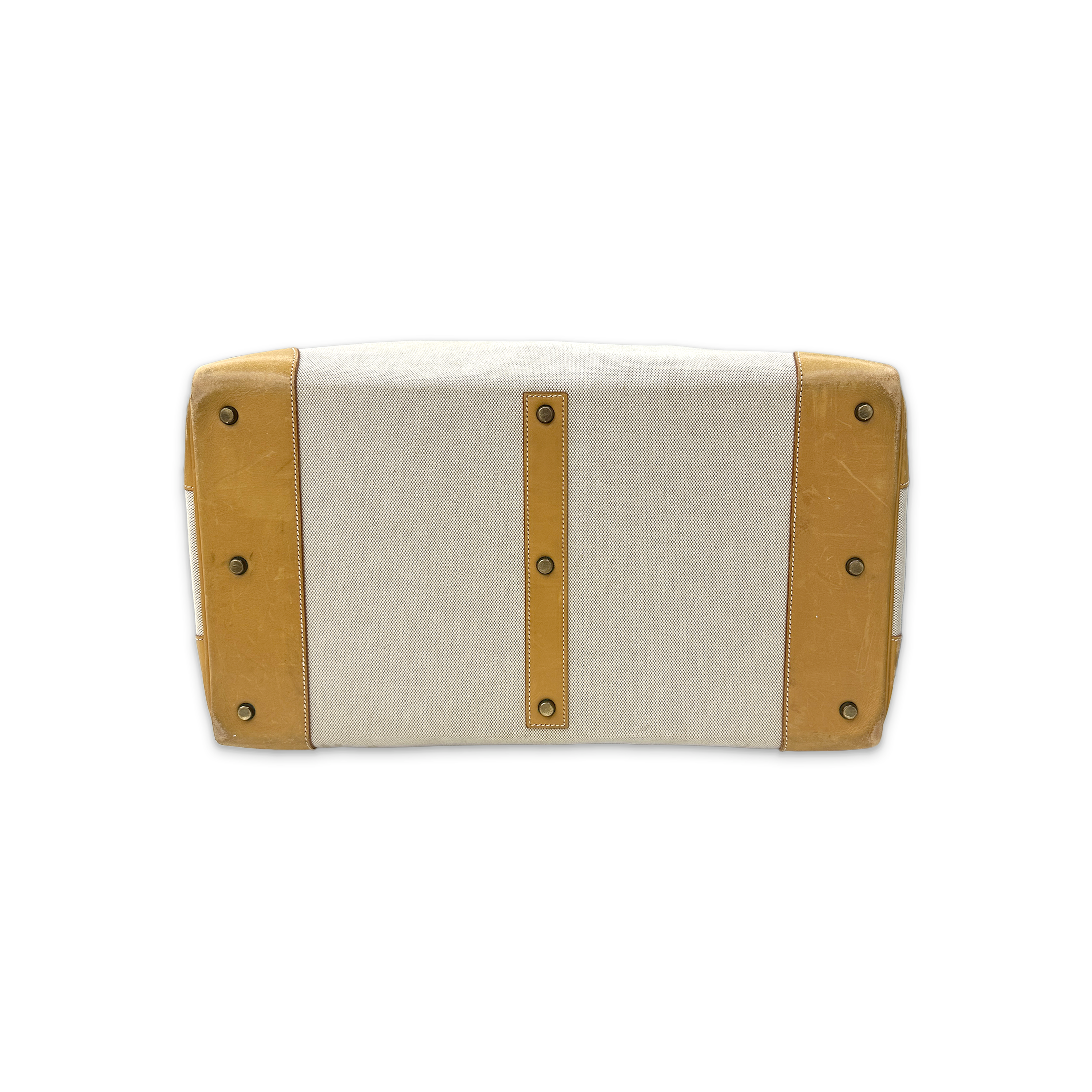 Hermes, Birkin HAC 50 Toile Vache Naturelle