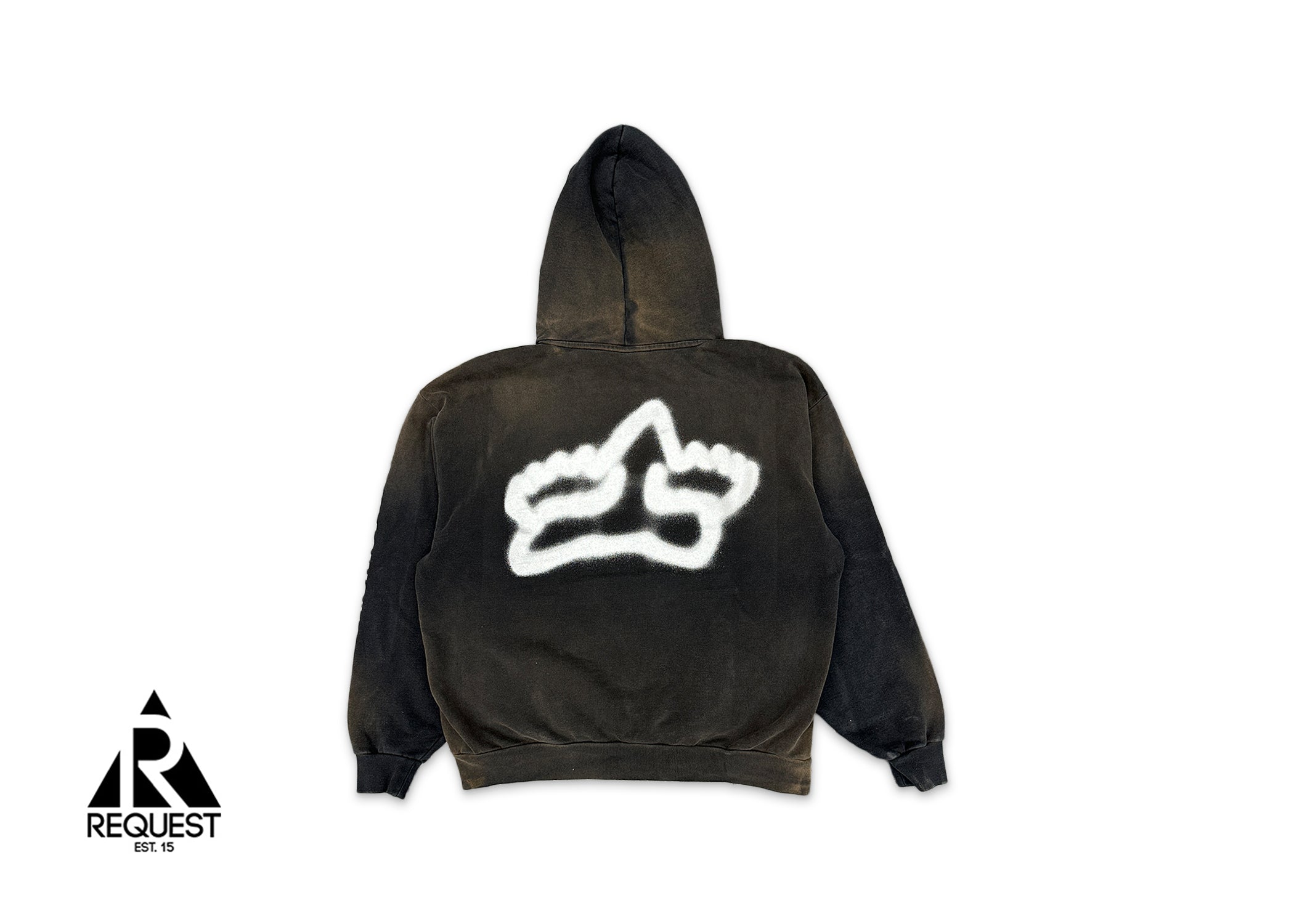 Request, Cactus Jack Fox Racing Hoodie "Vintage Black"