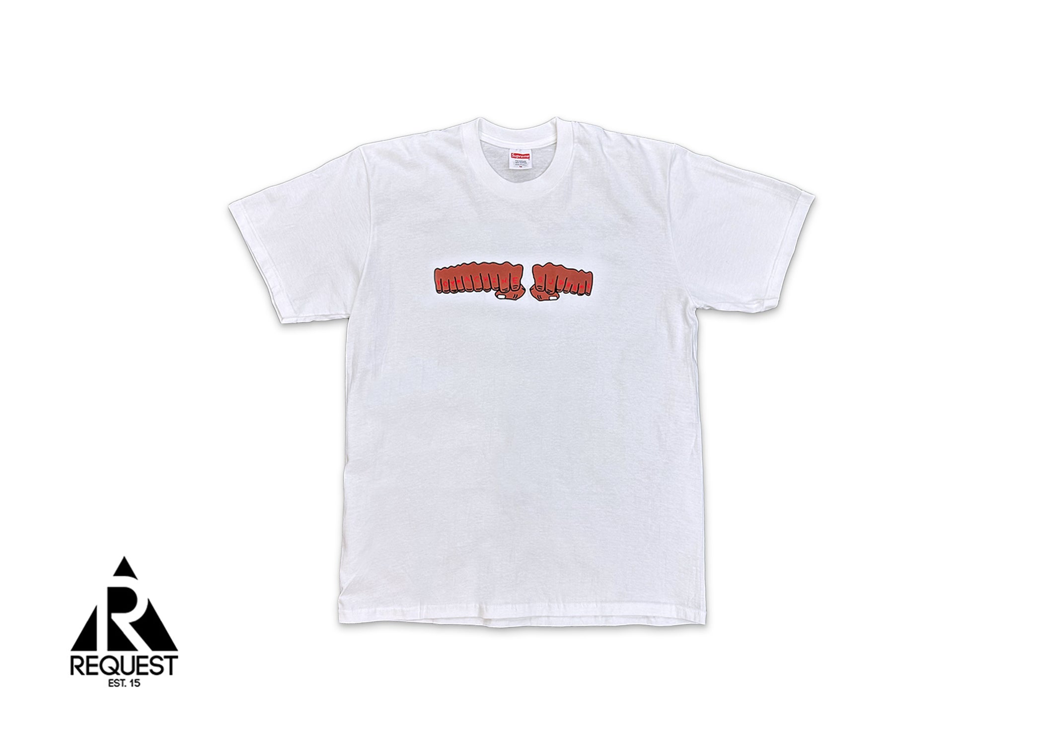 Supreme, Toy Machine Fist Tee "White"