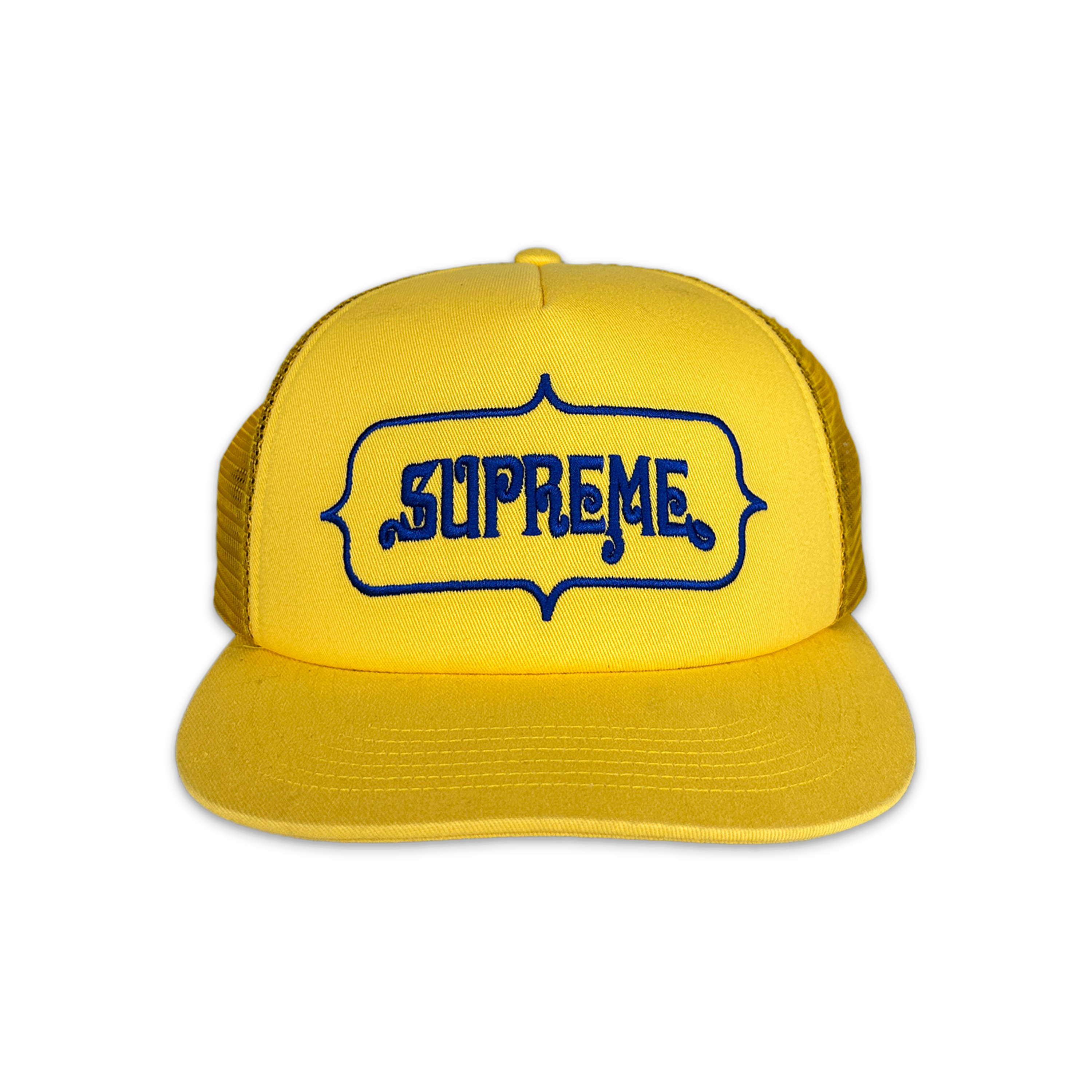 Supreme, Highest Mesh Back 5-Panel SS23 "Yellow"
