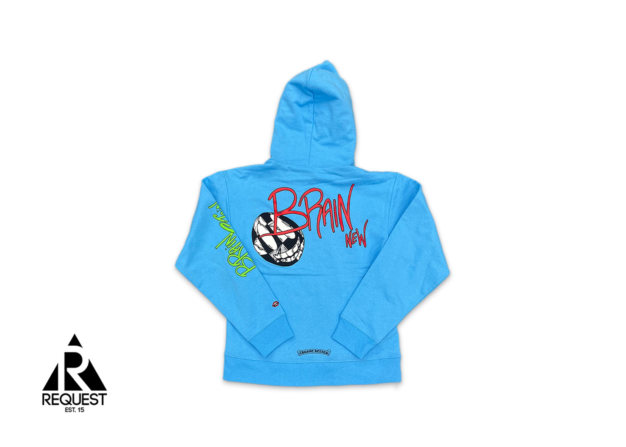Chrome Hearts Matty Boy Brain New Hoodie "Blue"