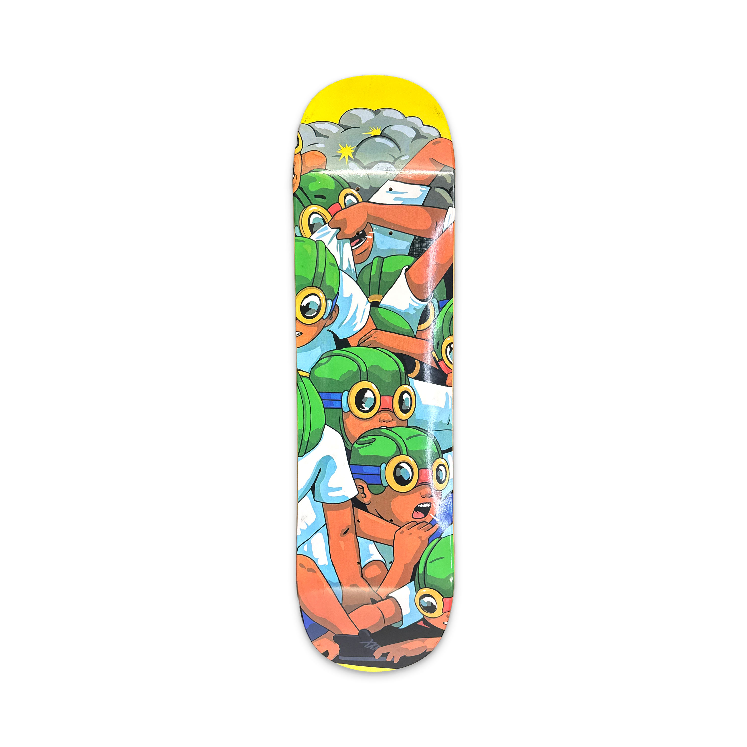 Hebru Brantley x ComplexCon Flyboy Skateboard Deck "Yellow"