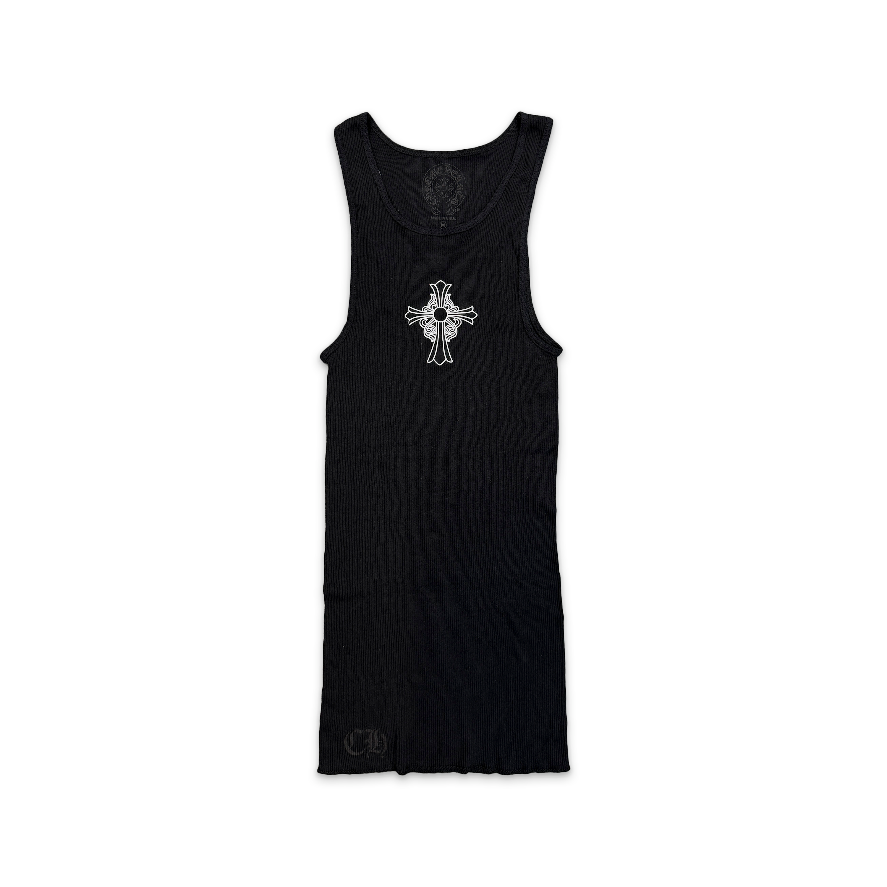 Chrome Hearts, Online Exclusive Hairy Cross Tank Top "Black"