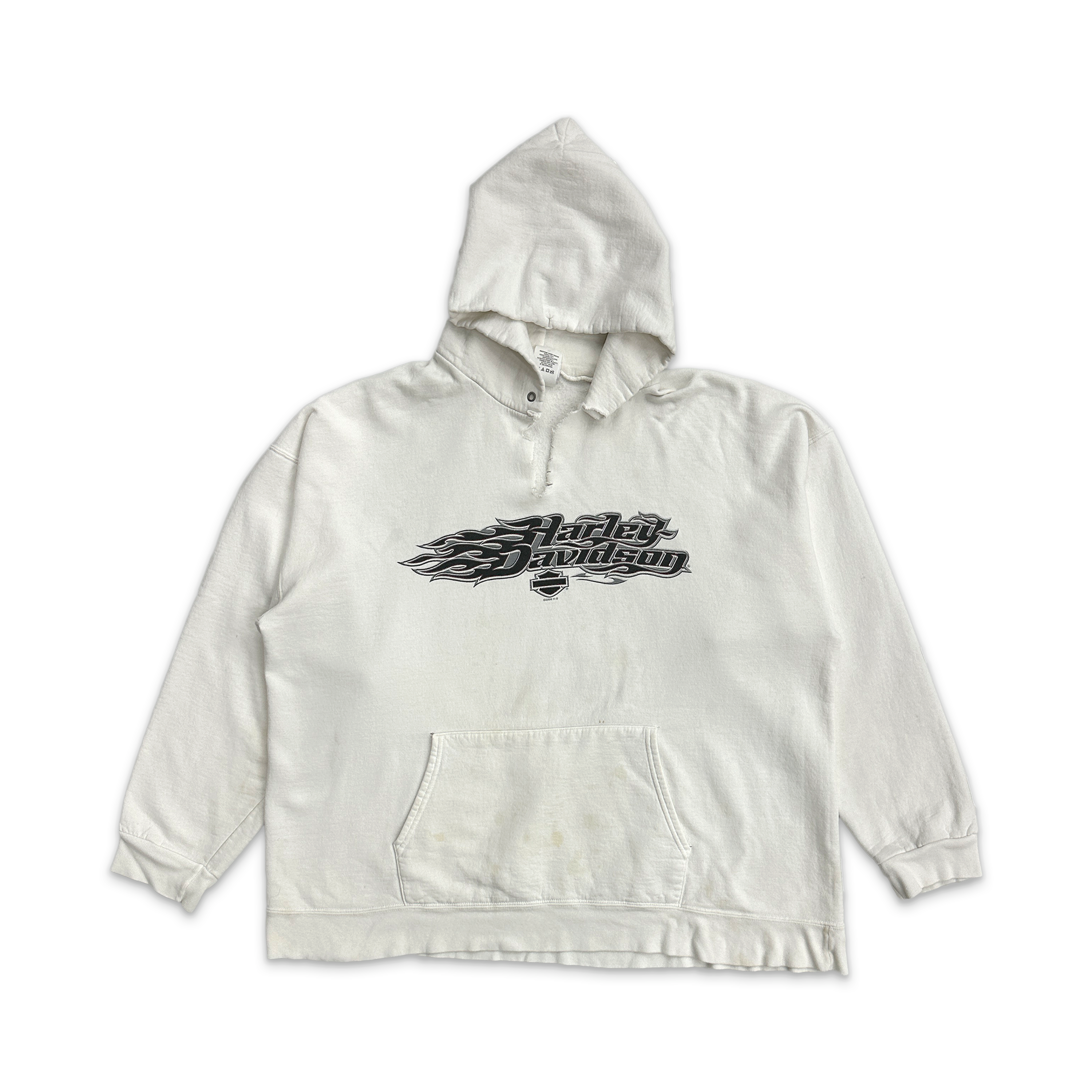 Harley Davidson Bellmore Vintage Hoodie "White"