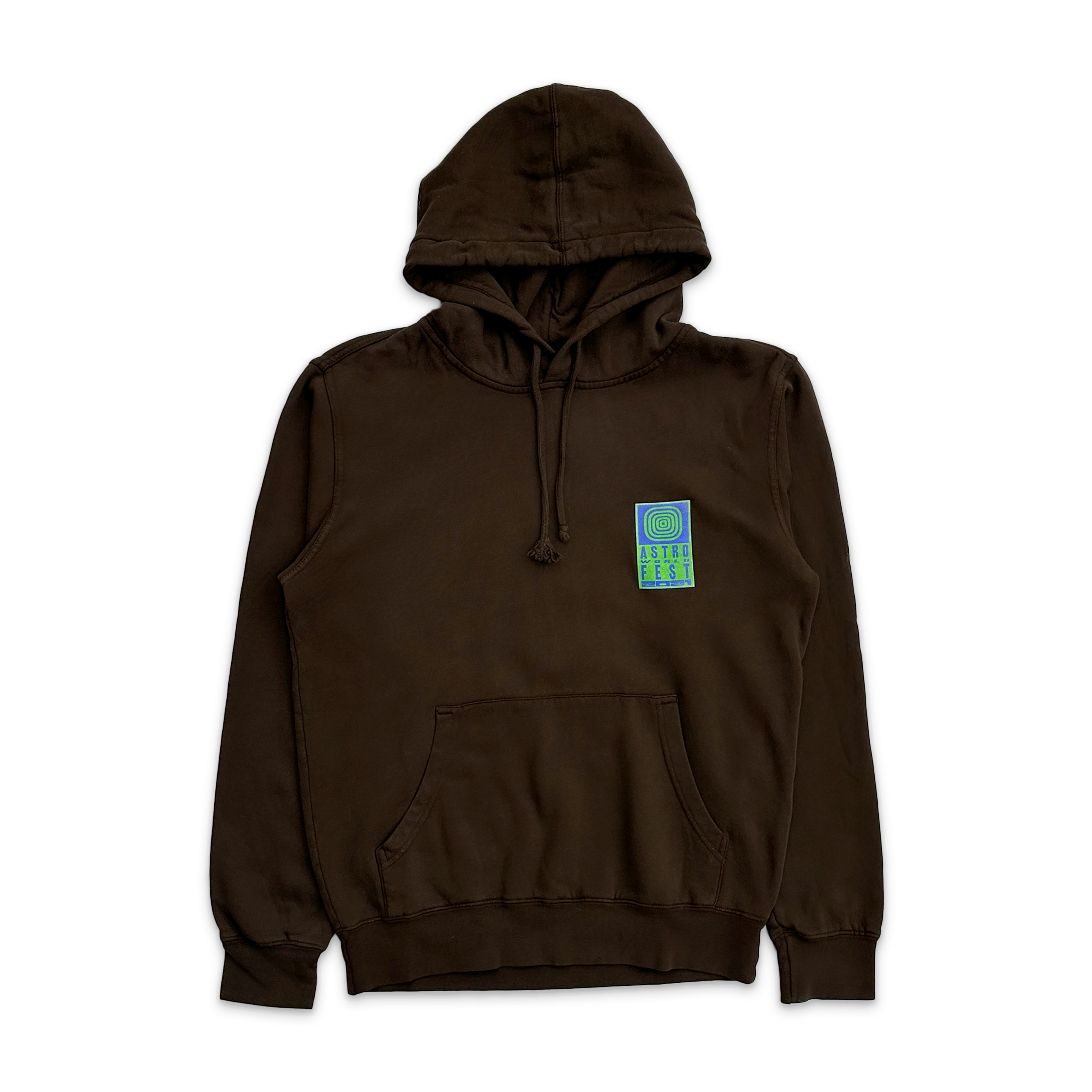 Travis Scott, Travis Scott Astrofest Flame Guy Hoodie "Brown"