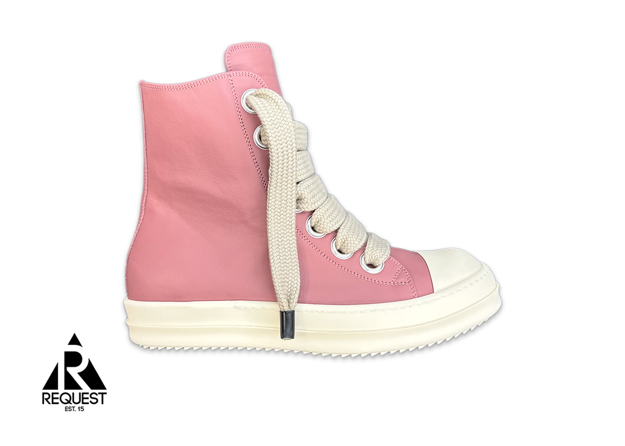 Rick Owens, Porterville Jumbo Lace Leather Ramones High "Thulian"