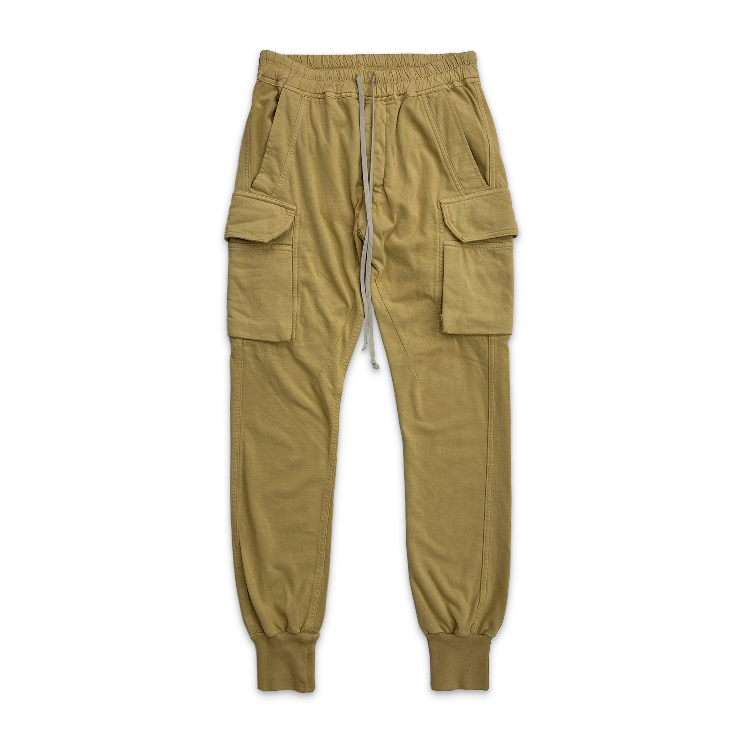 Rick Owens DRKSHDW, Mastodon Cargo Sweat Pants "Mustard"