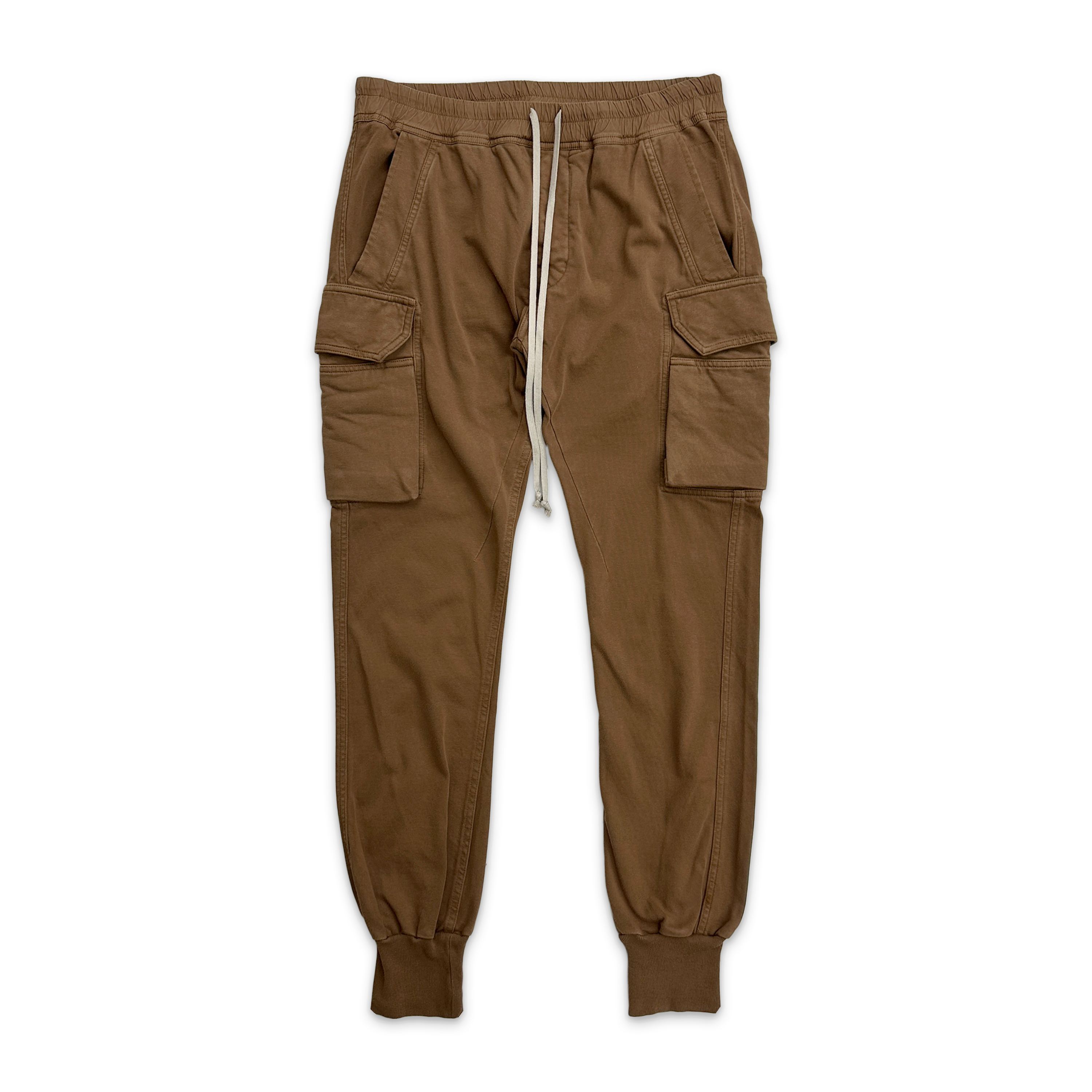 Rick Owens DRKSHDW, Mastodon Cargo Sweat Pants "Khaki Brown"