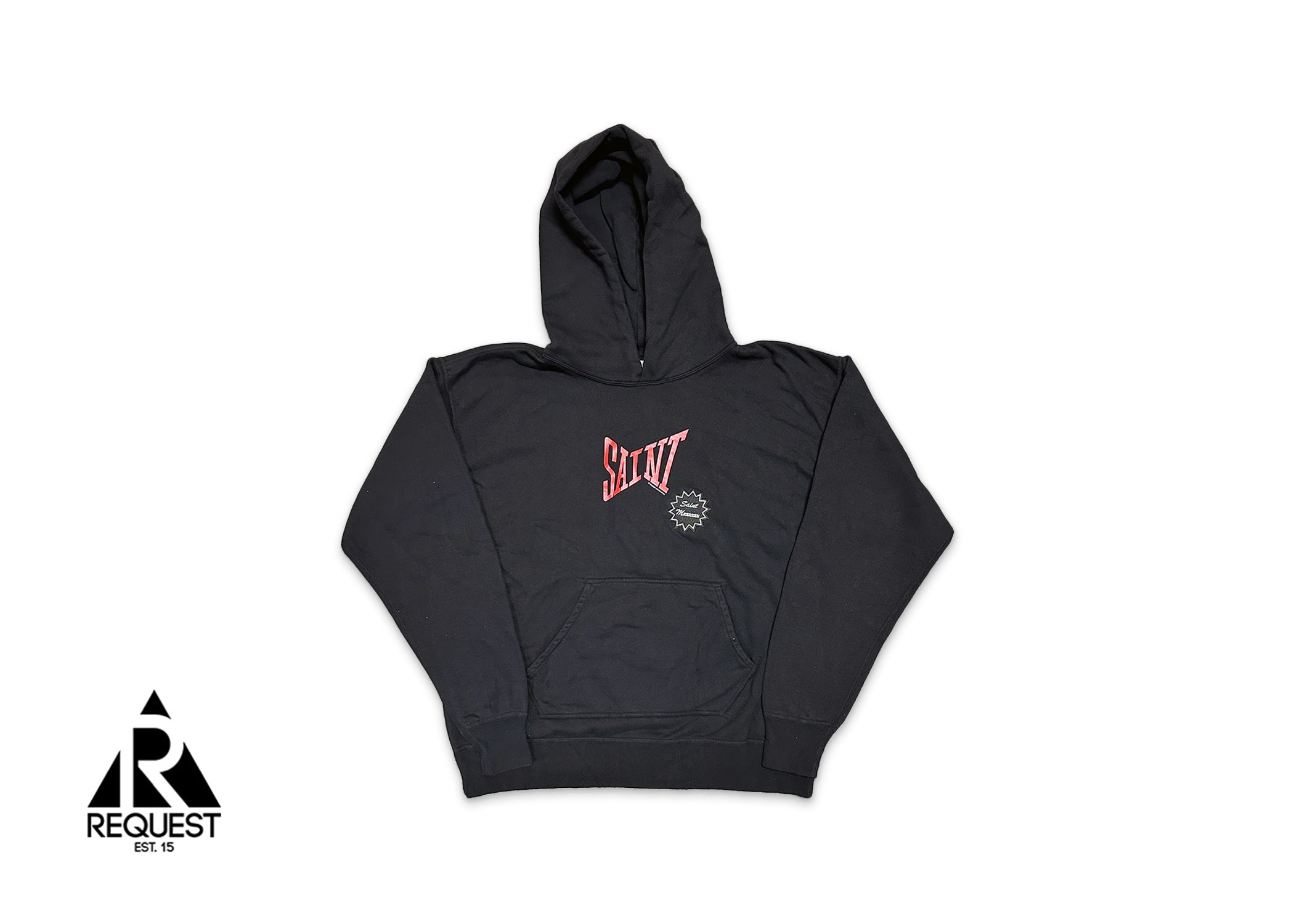 Saint Michael, Saint Logo Hoodie (SS24) "Black"