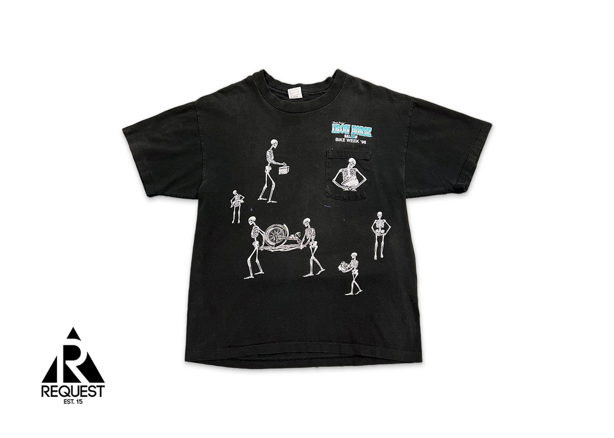 Vintage, Iron Horse 1996 Bike Week Tee "Black"