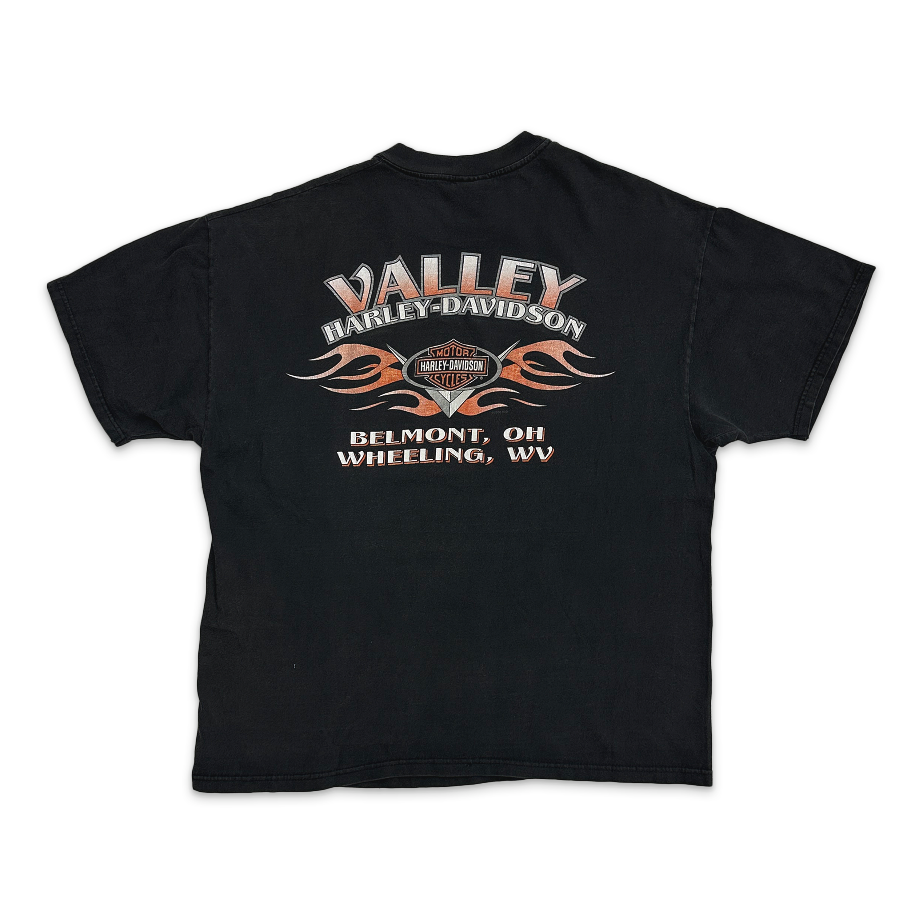 Harley Davidson Racing Valley Tee "Faded Black"