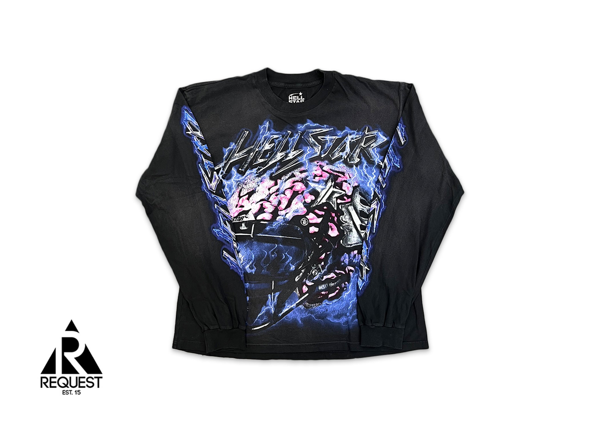 HellStar Powered By The Star L/S Tee “Black”