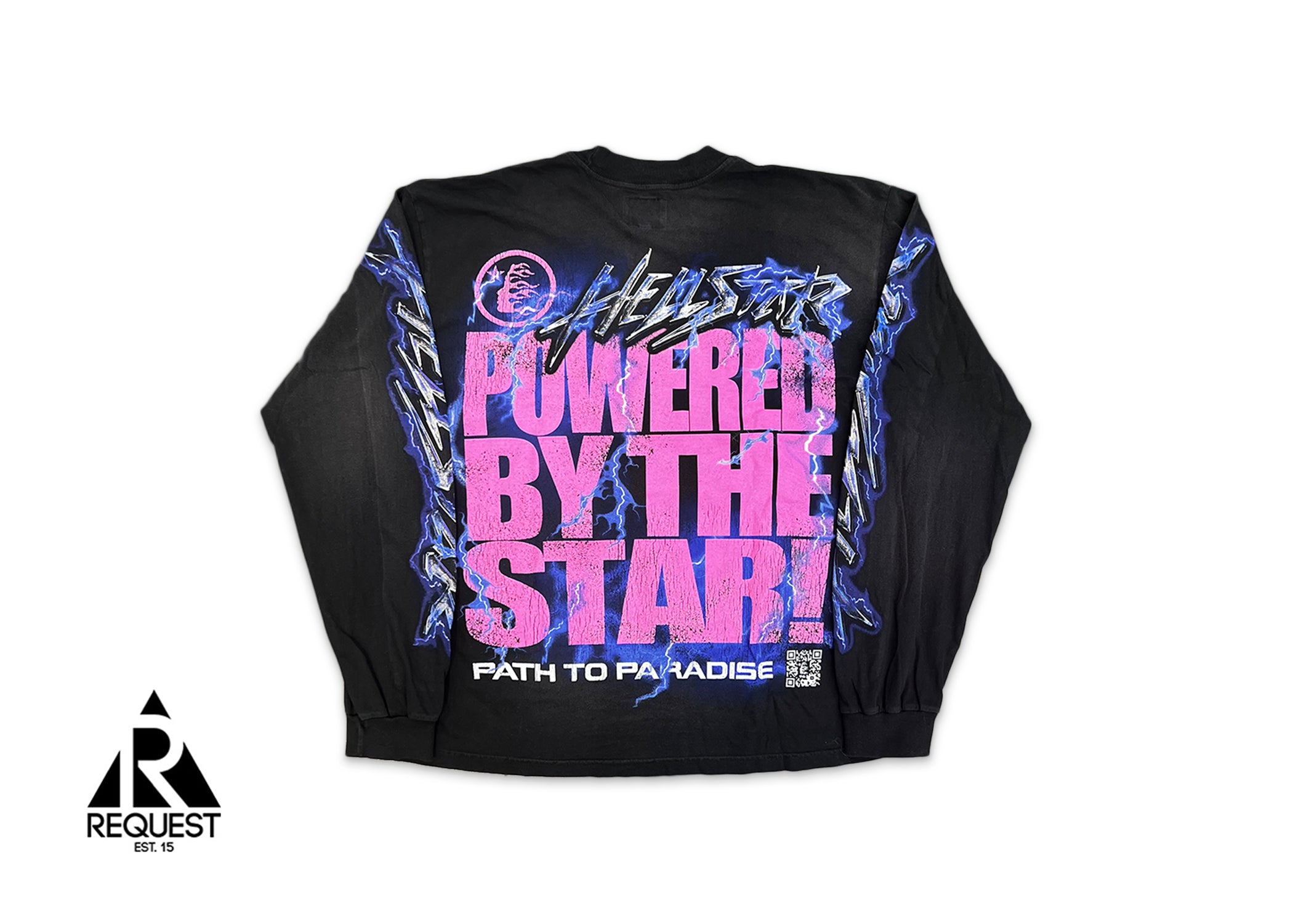 HellStar Powered By The Star L/S Tee “Black”