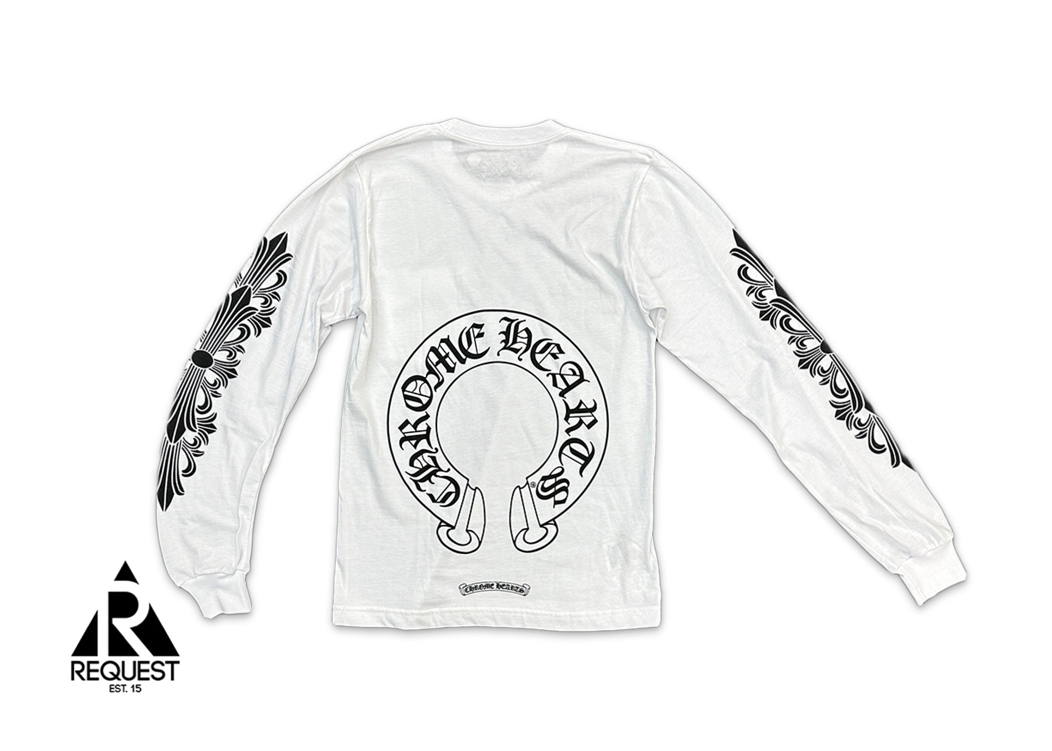 Chrome Hearts Horseshoe L/S Tee "White"