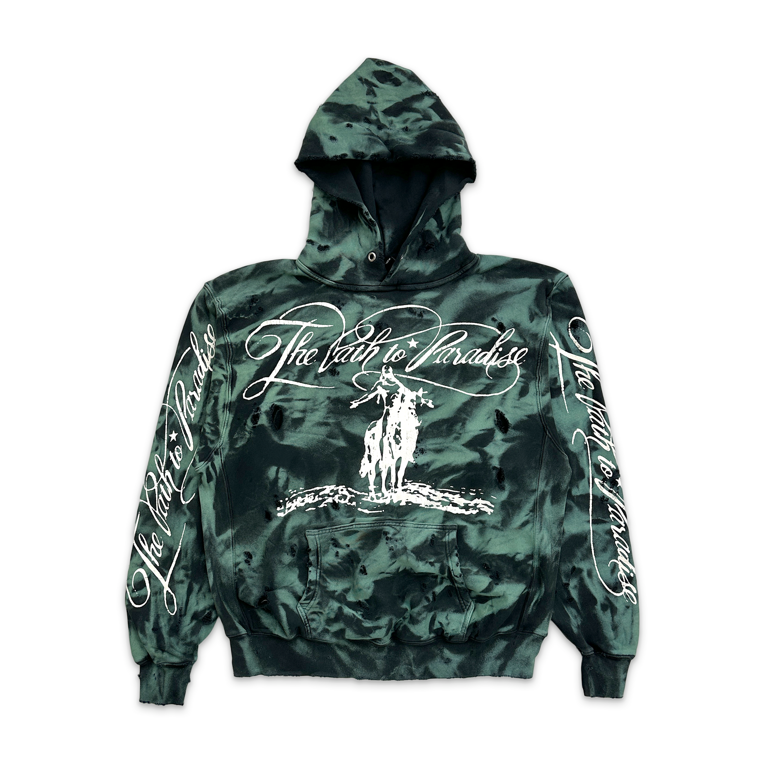 Hellstar, Lava No Guts Hoodie "Green"