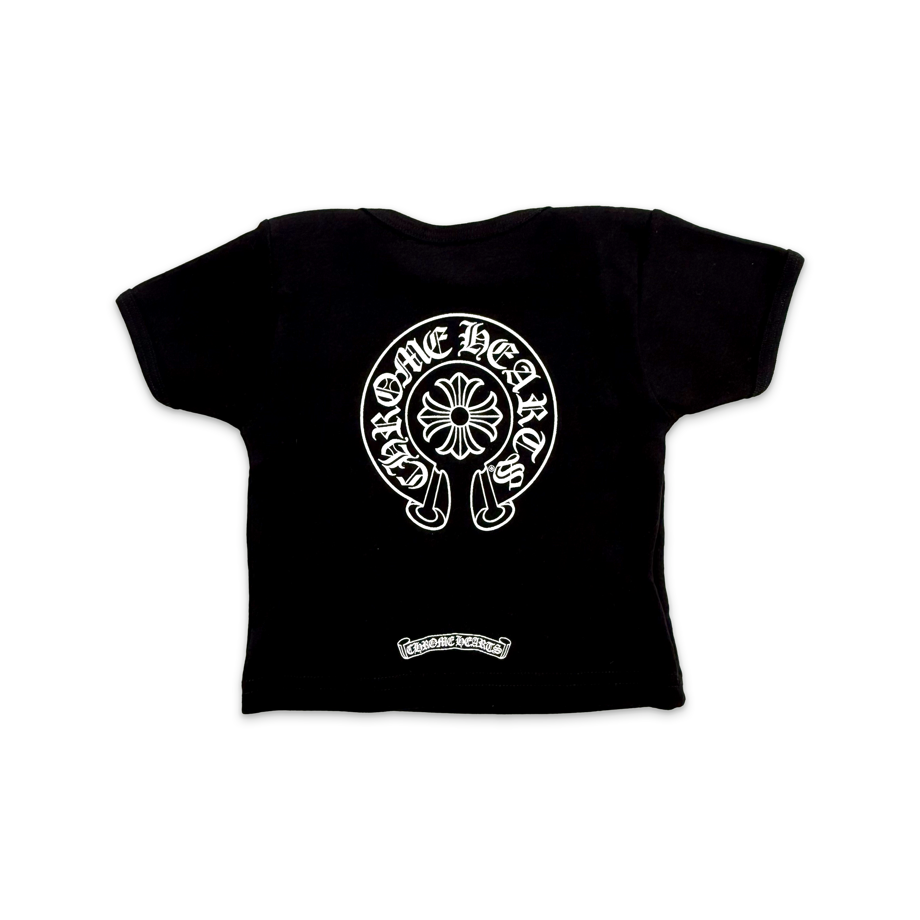 Chrome Hearts, Horseshoe Baby Tee "Black"