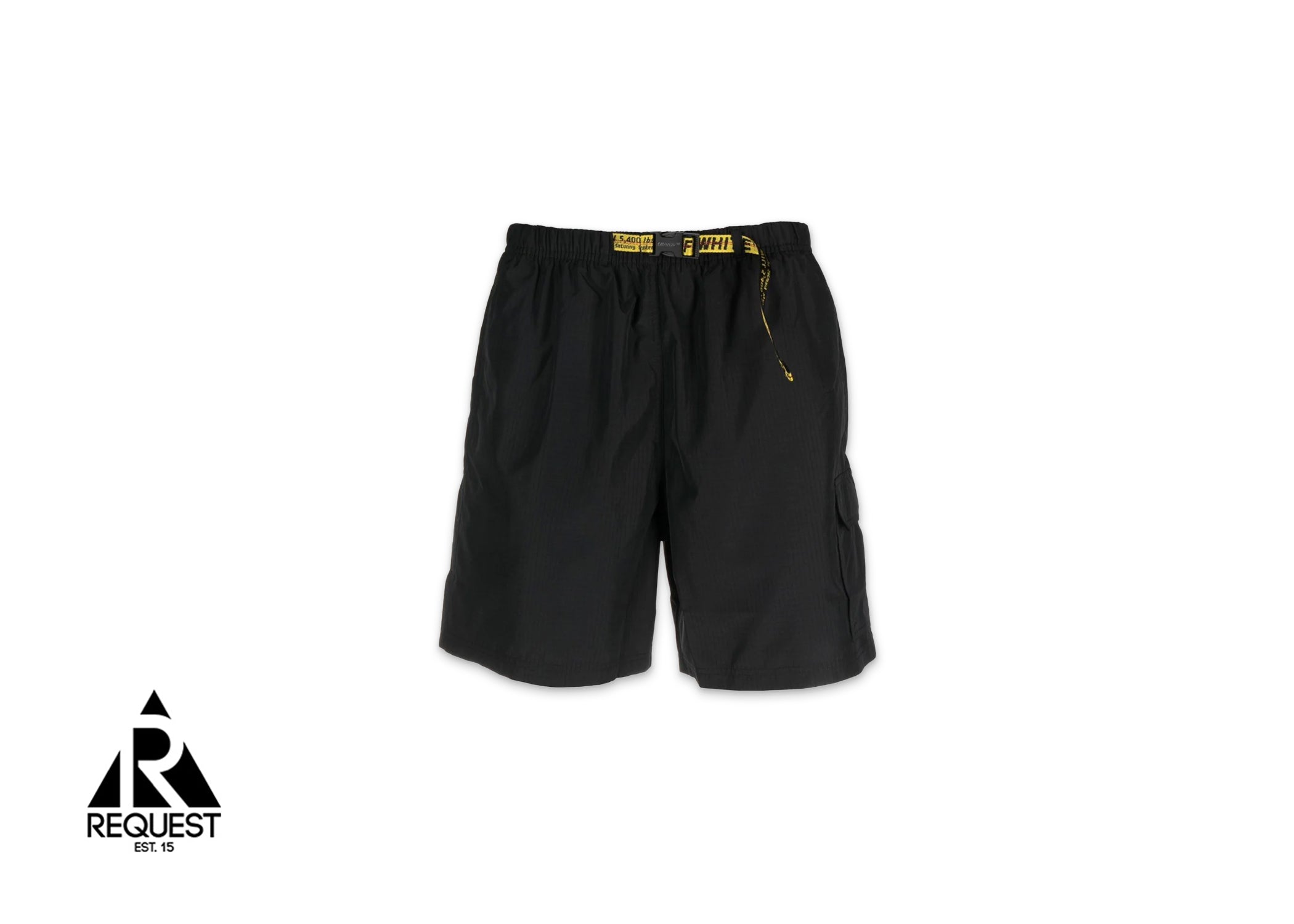 Off-White Industrial Strap Nylon Shorts "Black"