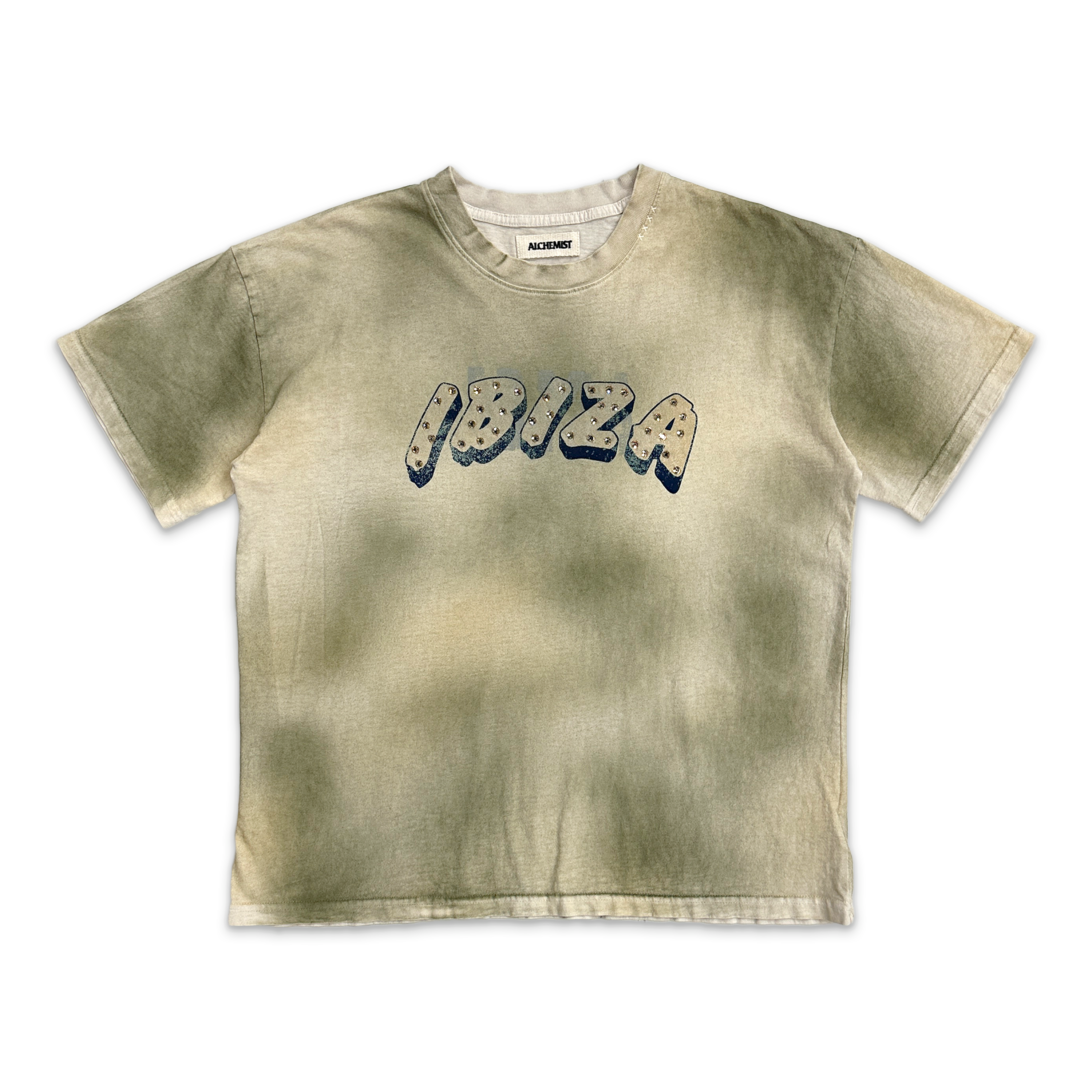 Alchemist, Ibiza Crystal T Shirt "Camo Wash"