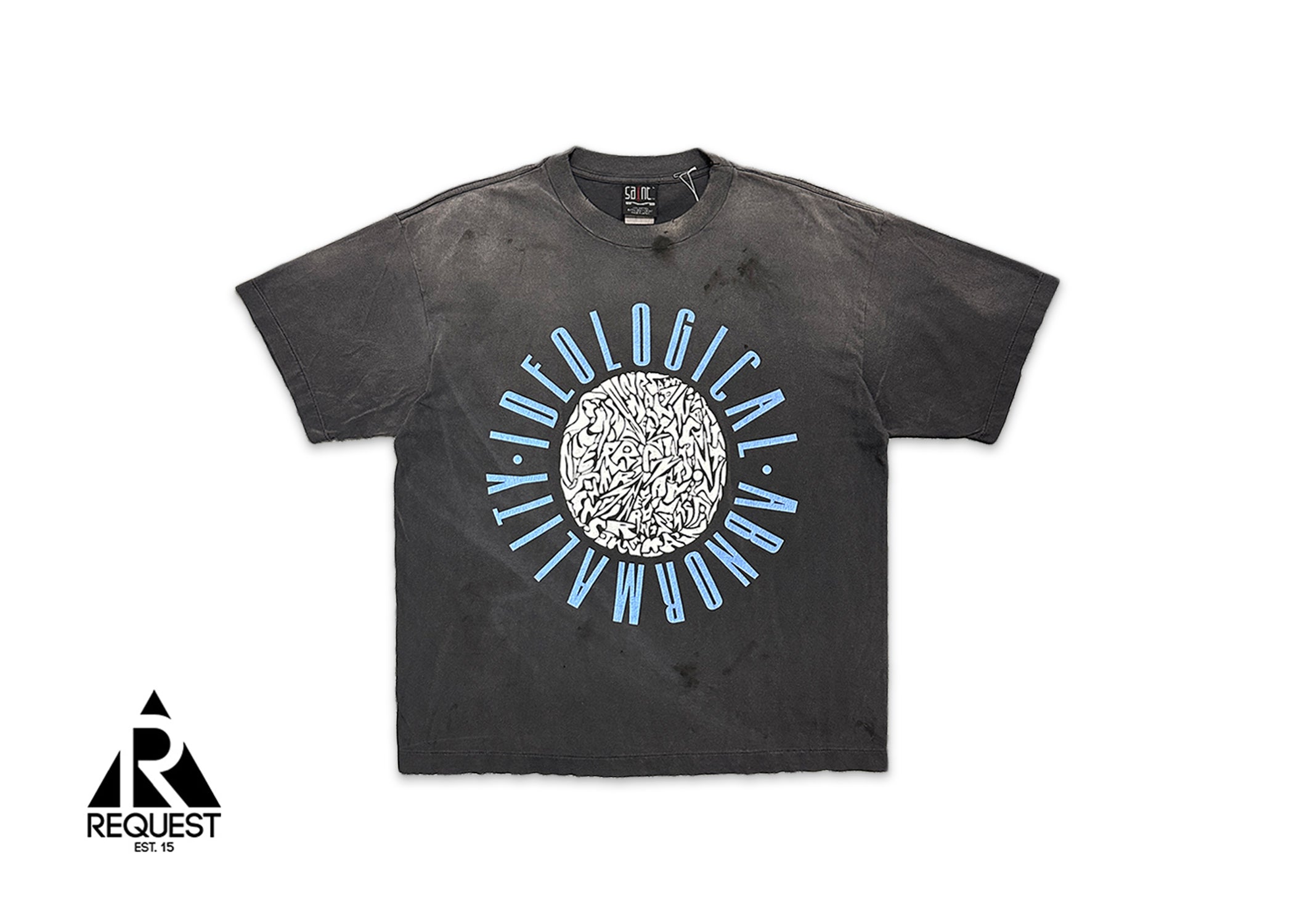 Saint Michael, Ideological Abnormality Tee "Vintage Black"