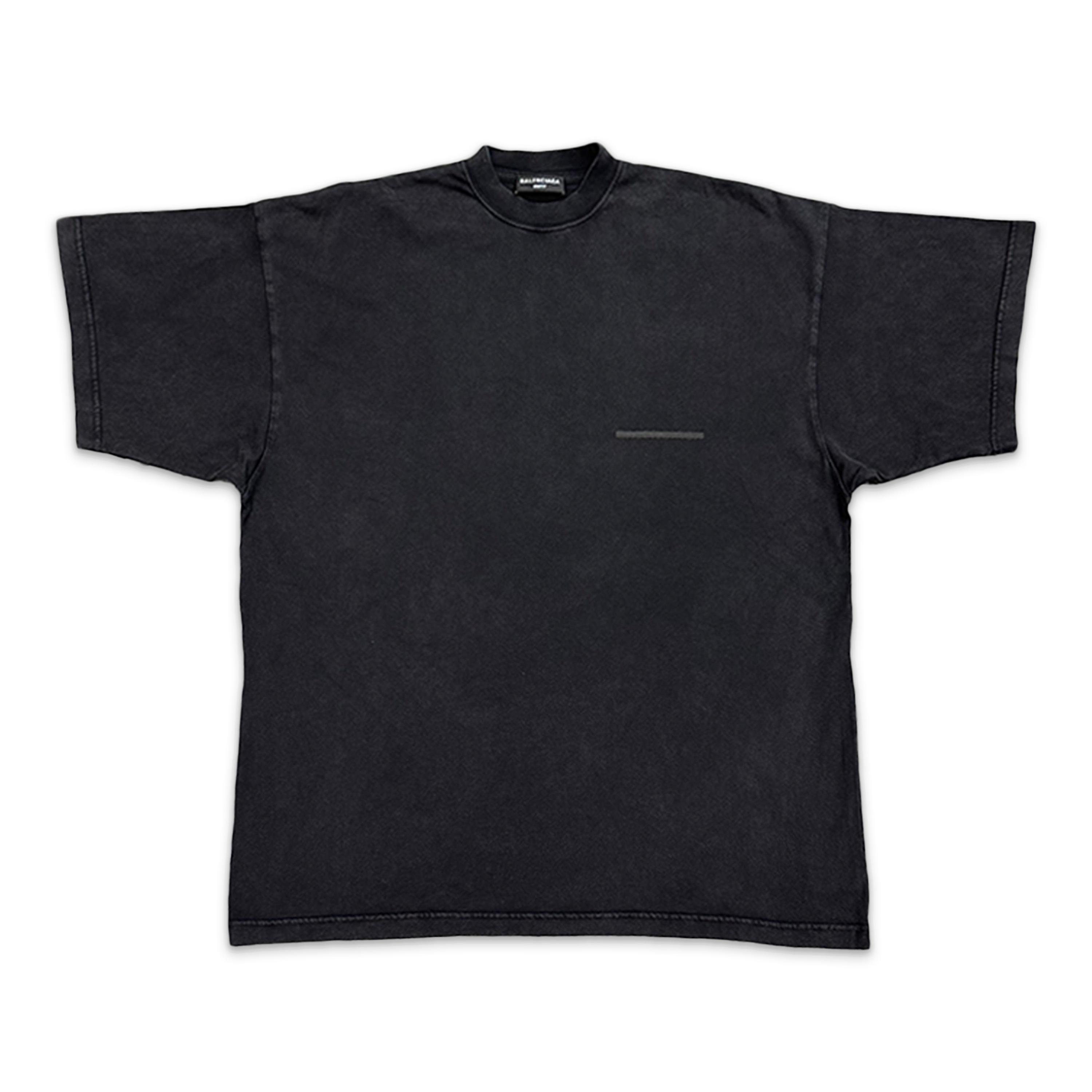 Balenciaga, Strike 1917 Print Vintage Tee "Black"