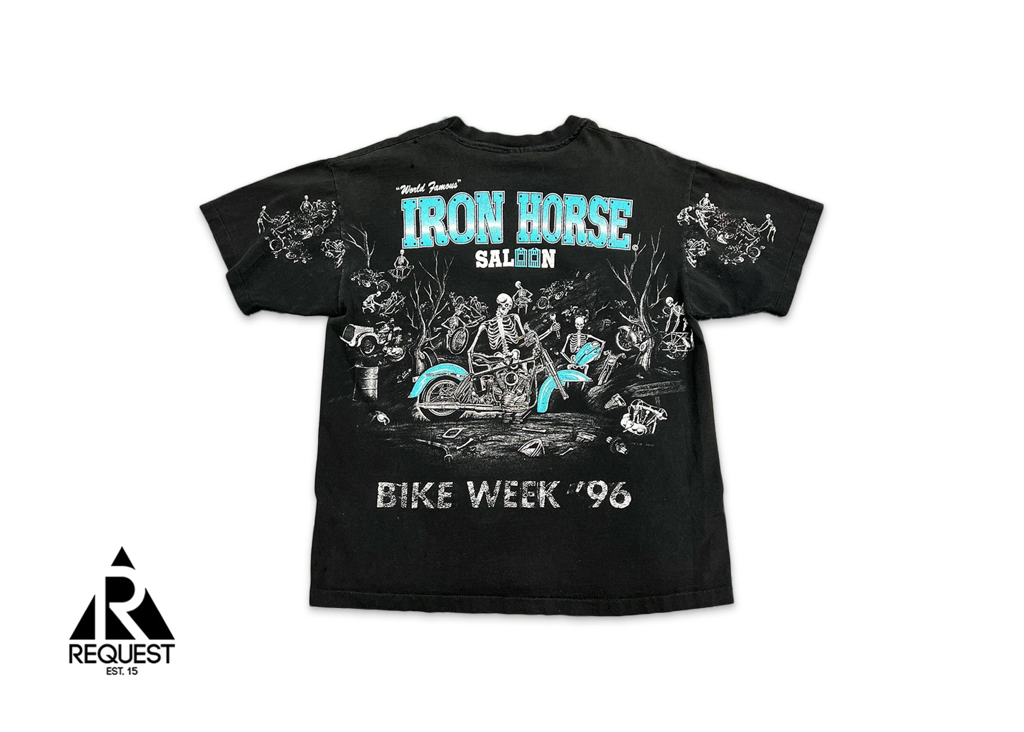 Vintage, Iron Horse 1996 Bike Week Tee "Black"
