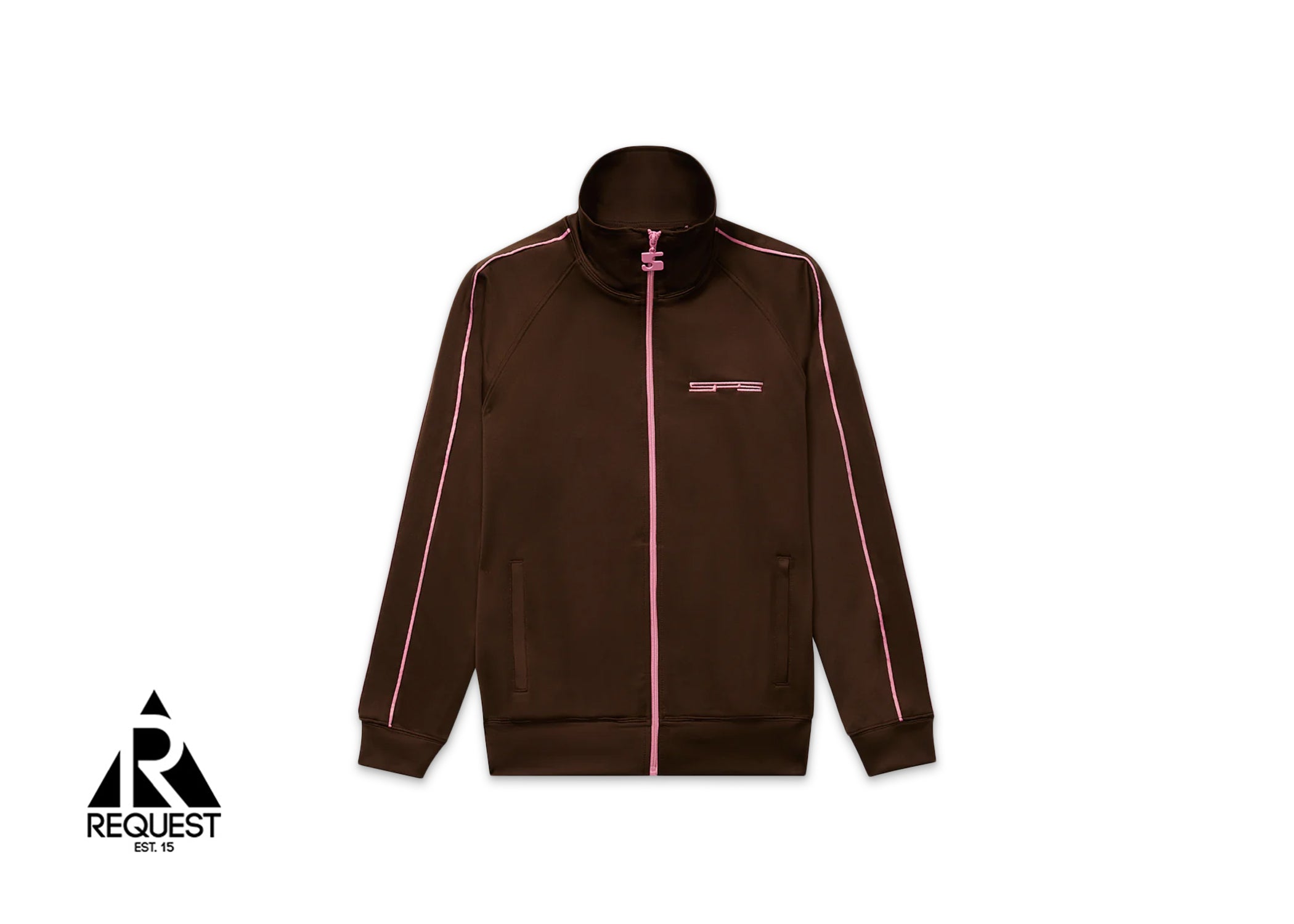 Sp5der G550 Track Jacket "Brown/Pink"