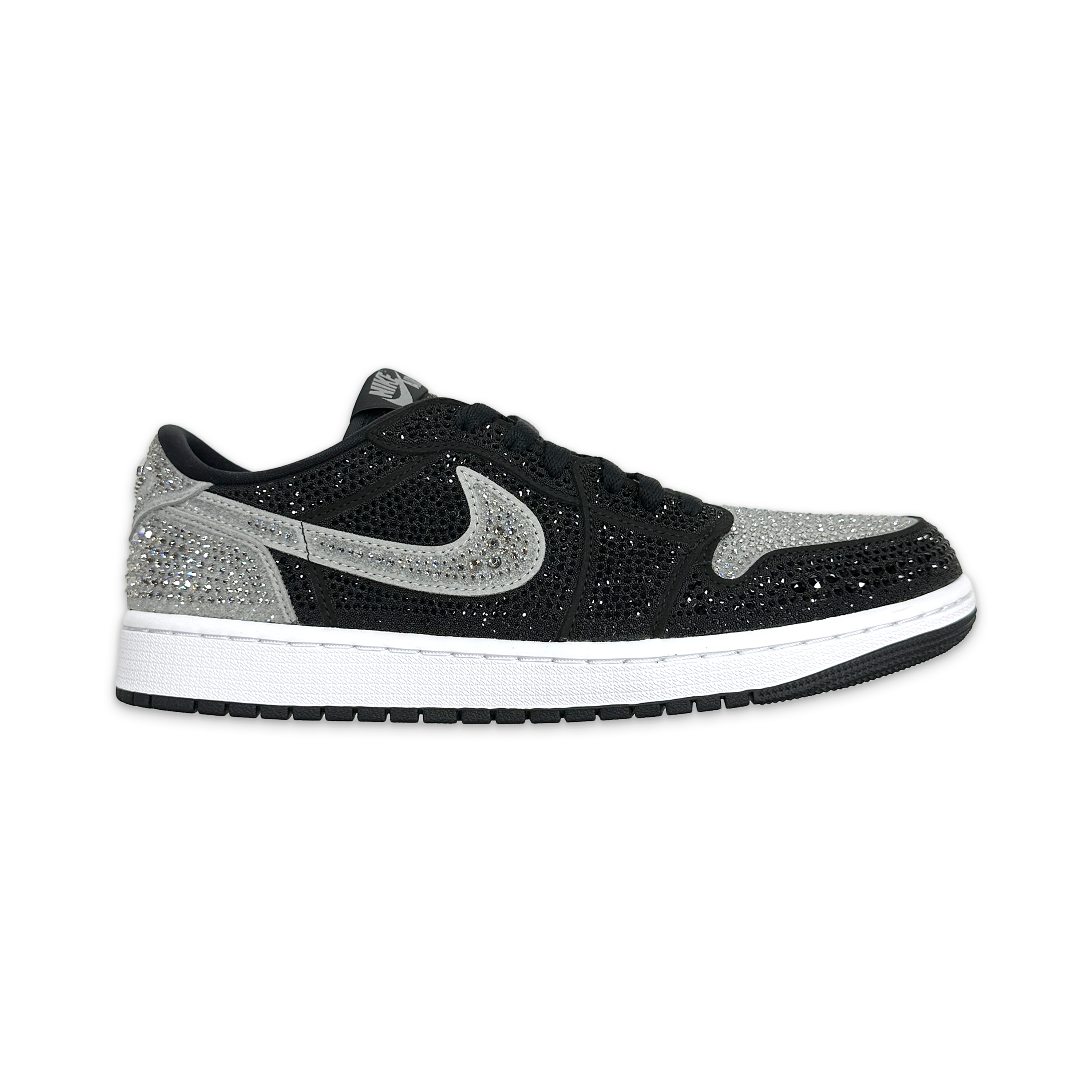 Nike, Air Jordan Retro 1 Low Swarovski “Shadow" (W)