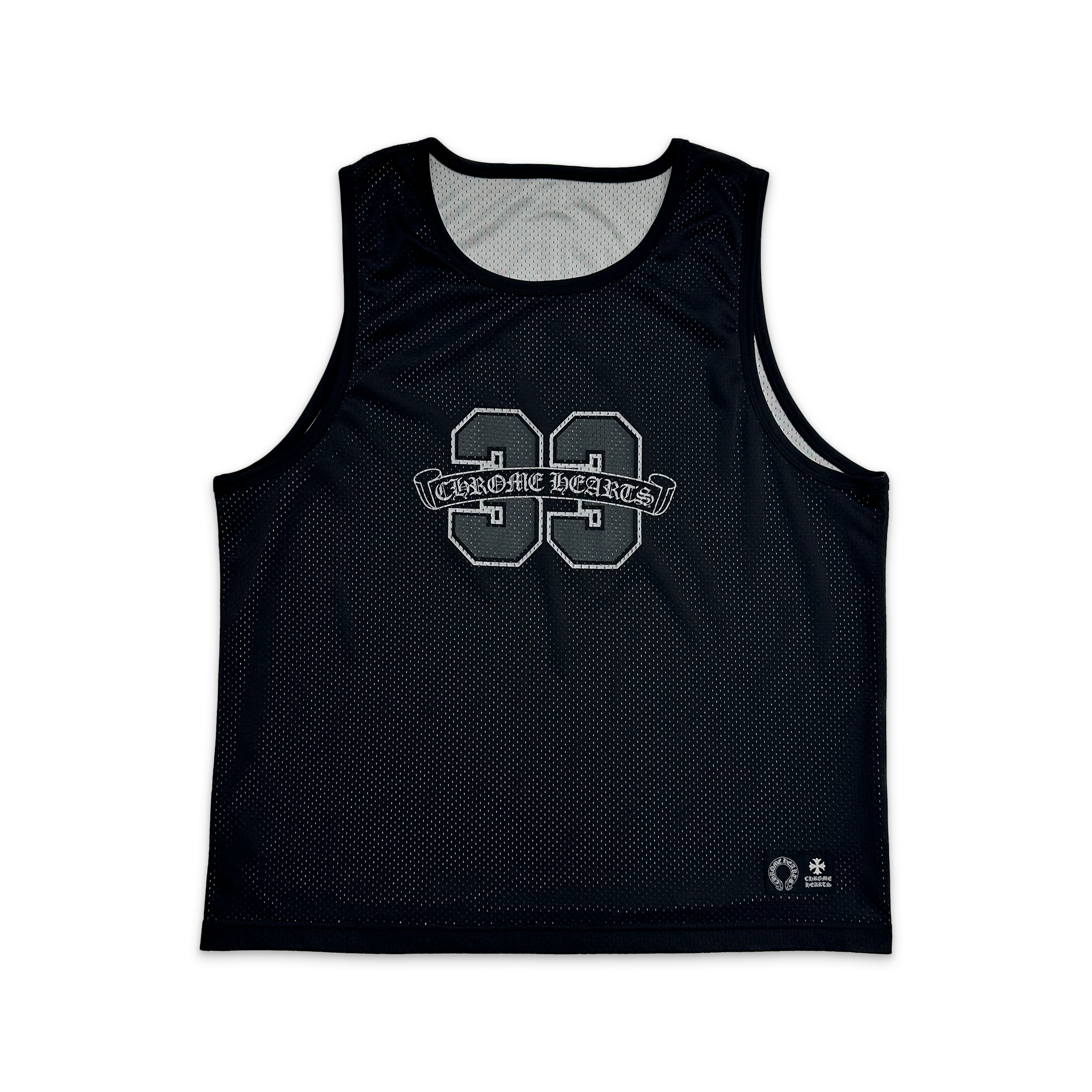 Chrome Hearts, Sports Mesh Basketball Jersey “Black”
