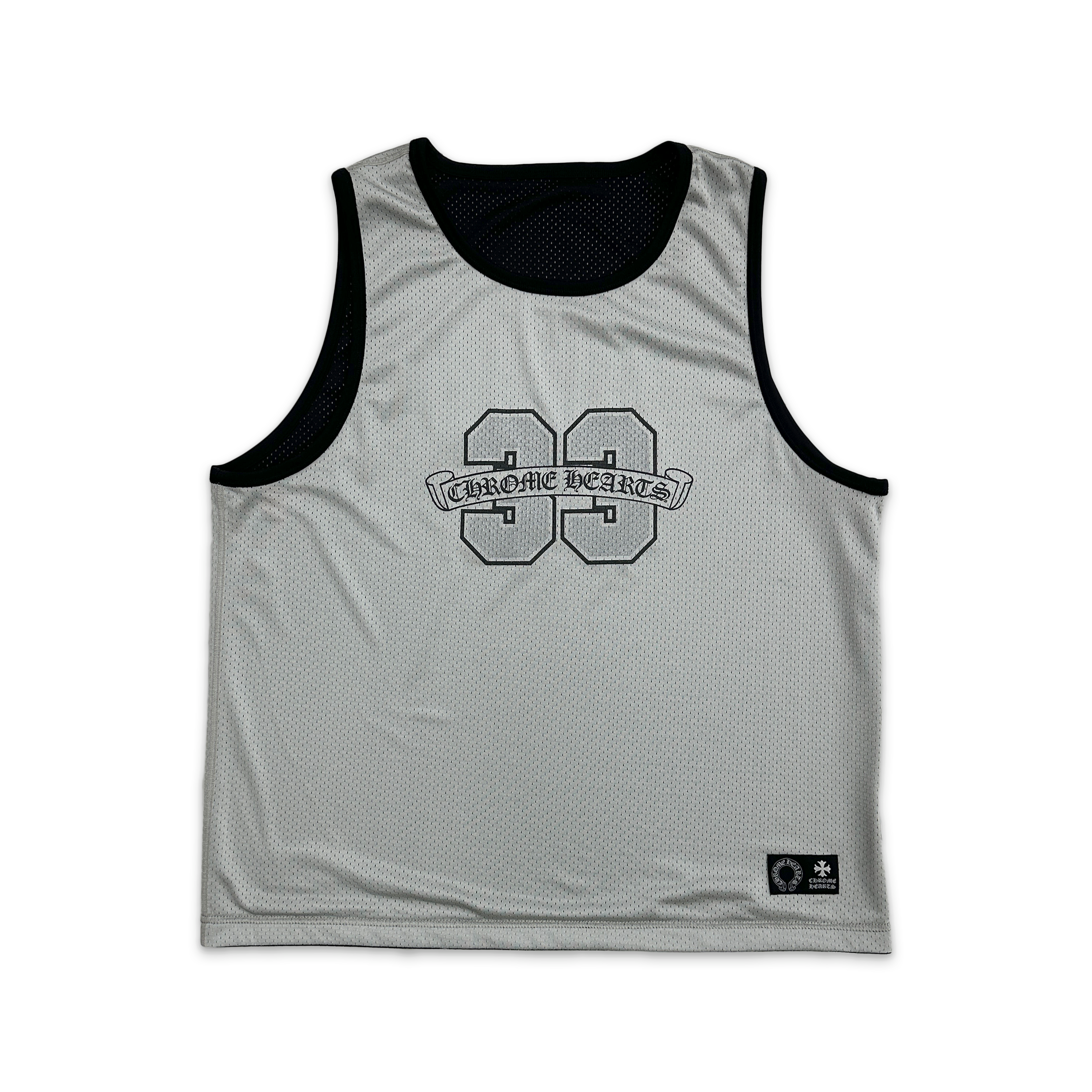 Chrome Hearts, Sports Mesh Basketball Jersey “Black”